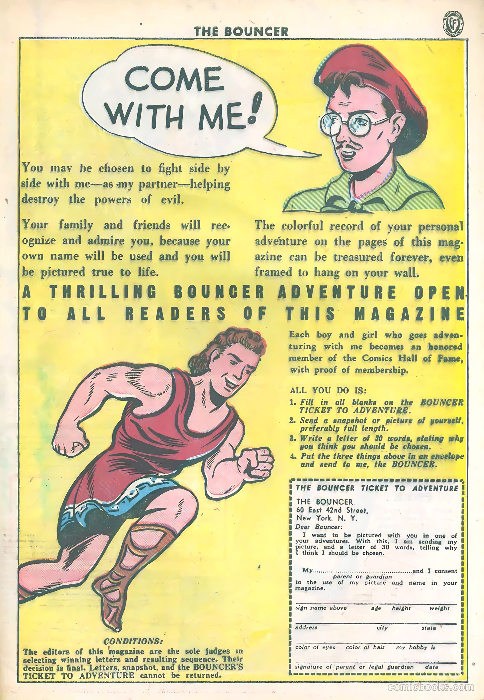 The Bouncer #14 (1945) — page 33 of 36