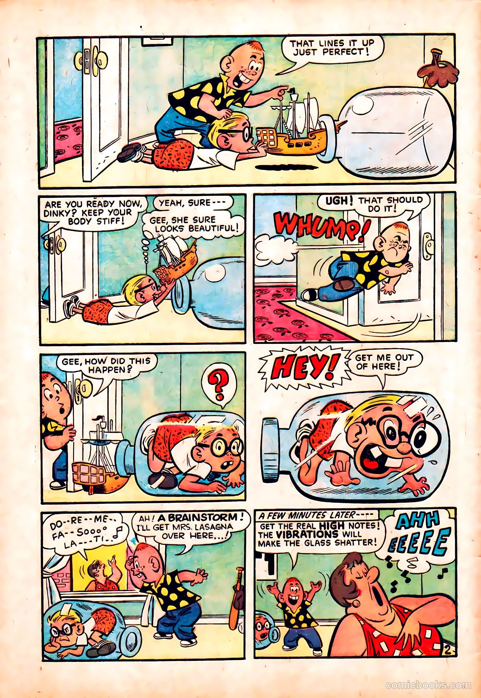 The Brain #1 (1956) — page 4 of 36