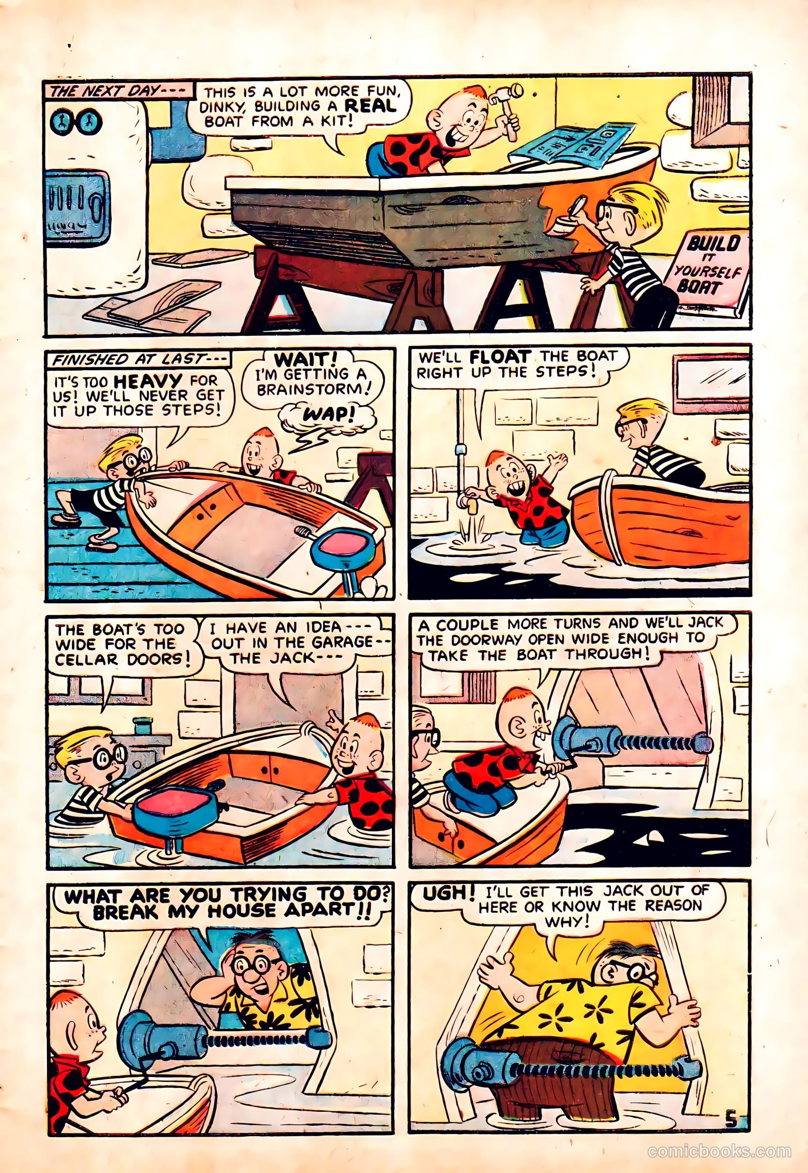 The Brain #1 (1956) — page 7 of 36