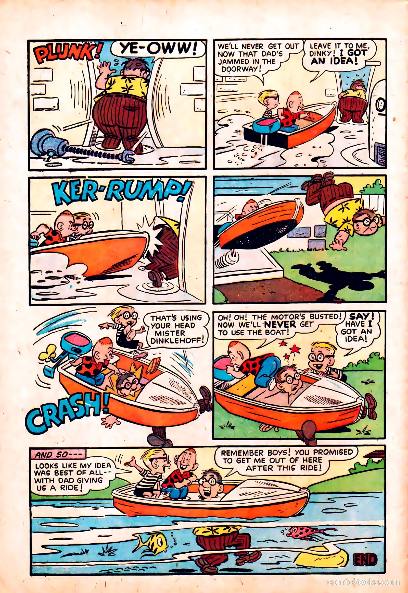 The Brain #1 (1956) — page 8 of 36