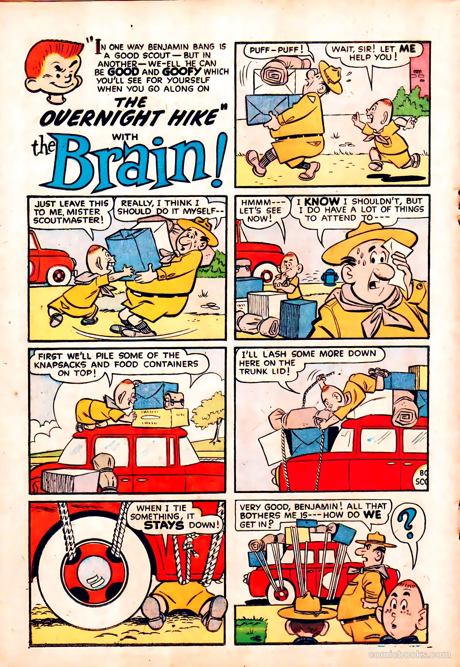 The Brain #1 (1956) — page 18 of 36