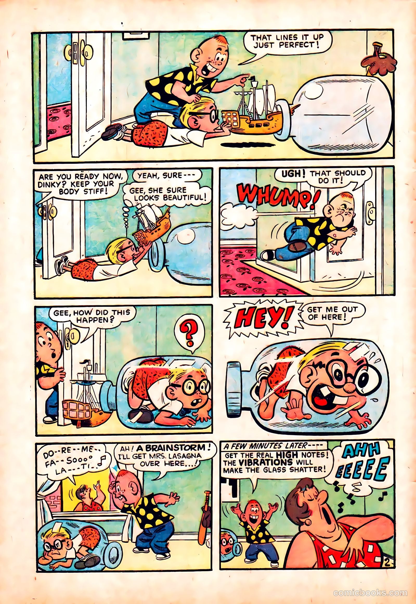 The Brain #1 (1958) — page 4 of 36