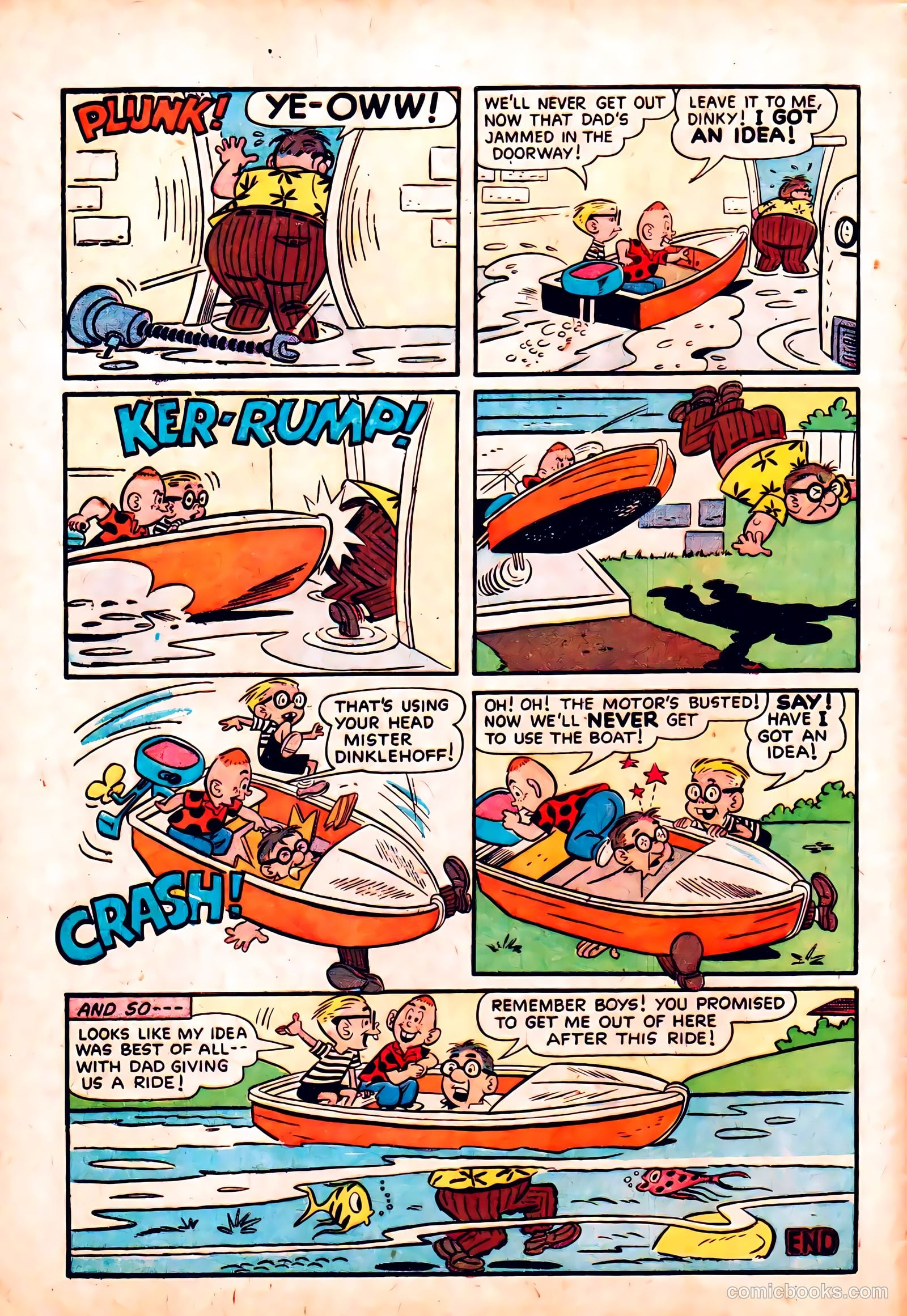 The Brain #1 (1958) — page 8 of 36