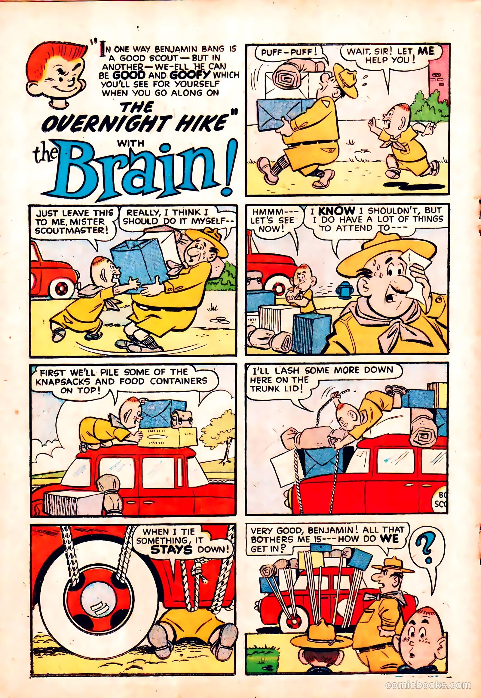 The Brain #1 (1958) — page 18 of 36