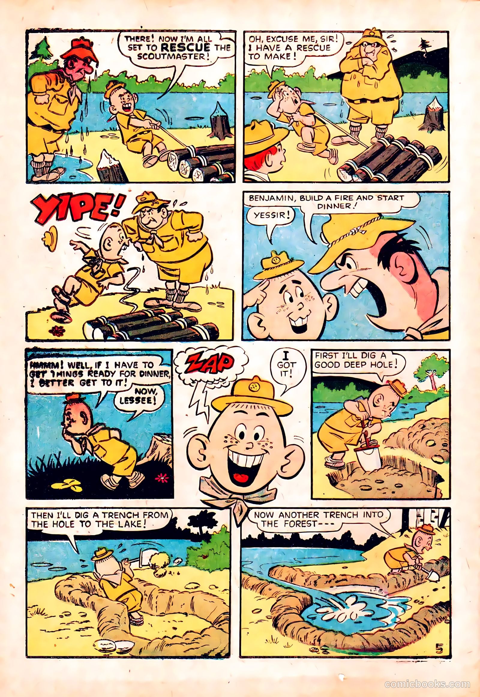 The Brain #1 (1958) — page 22 of 36