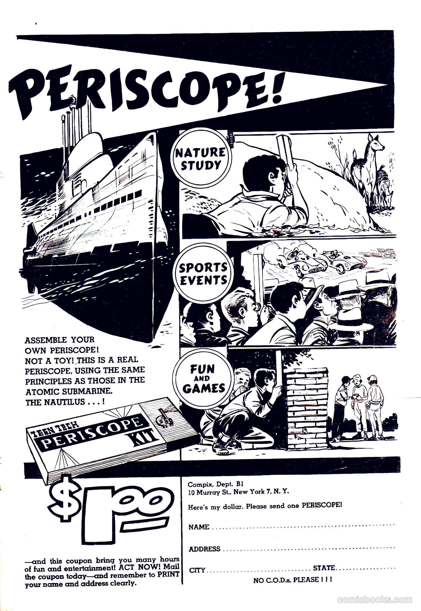 The Brain #1 (1958) — page 35 of 36