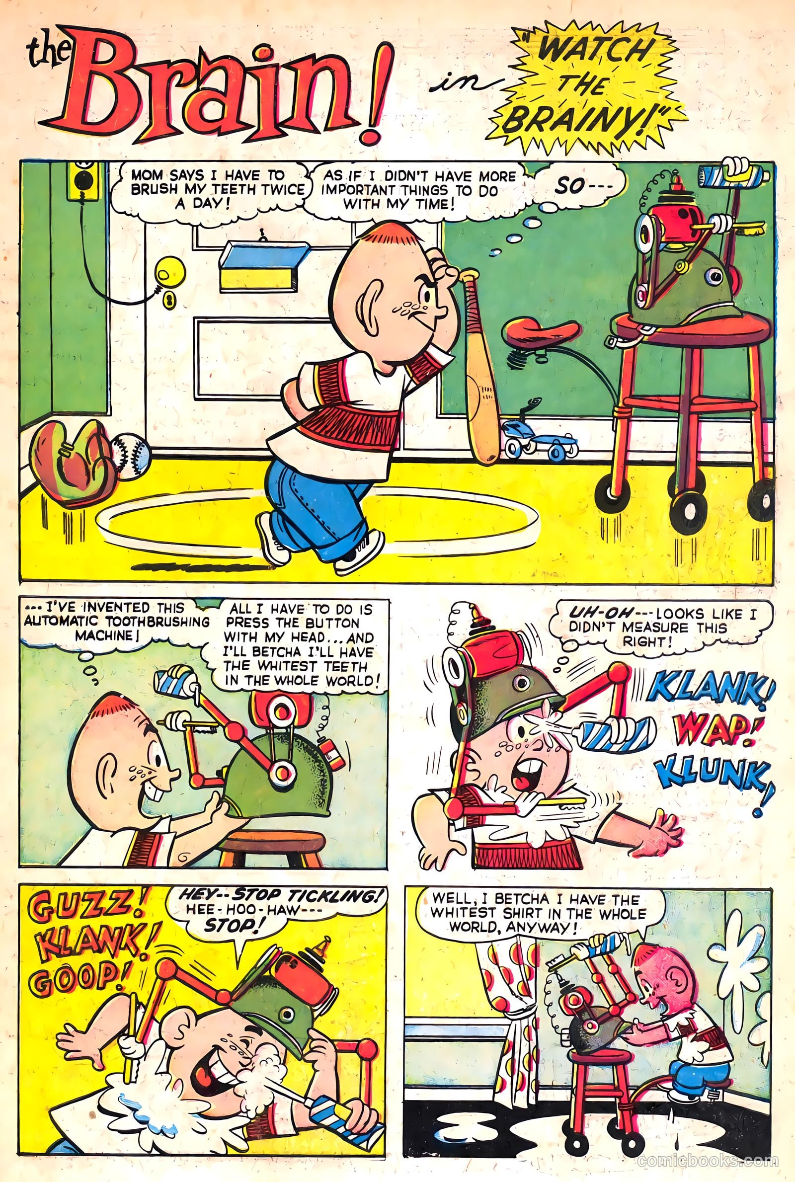 The Brain #14 (1963) — page 3 of 36
