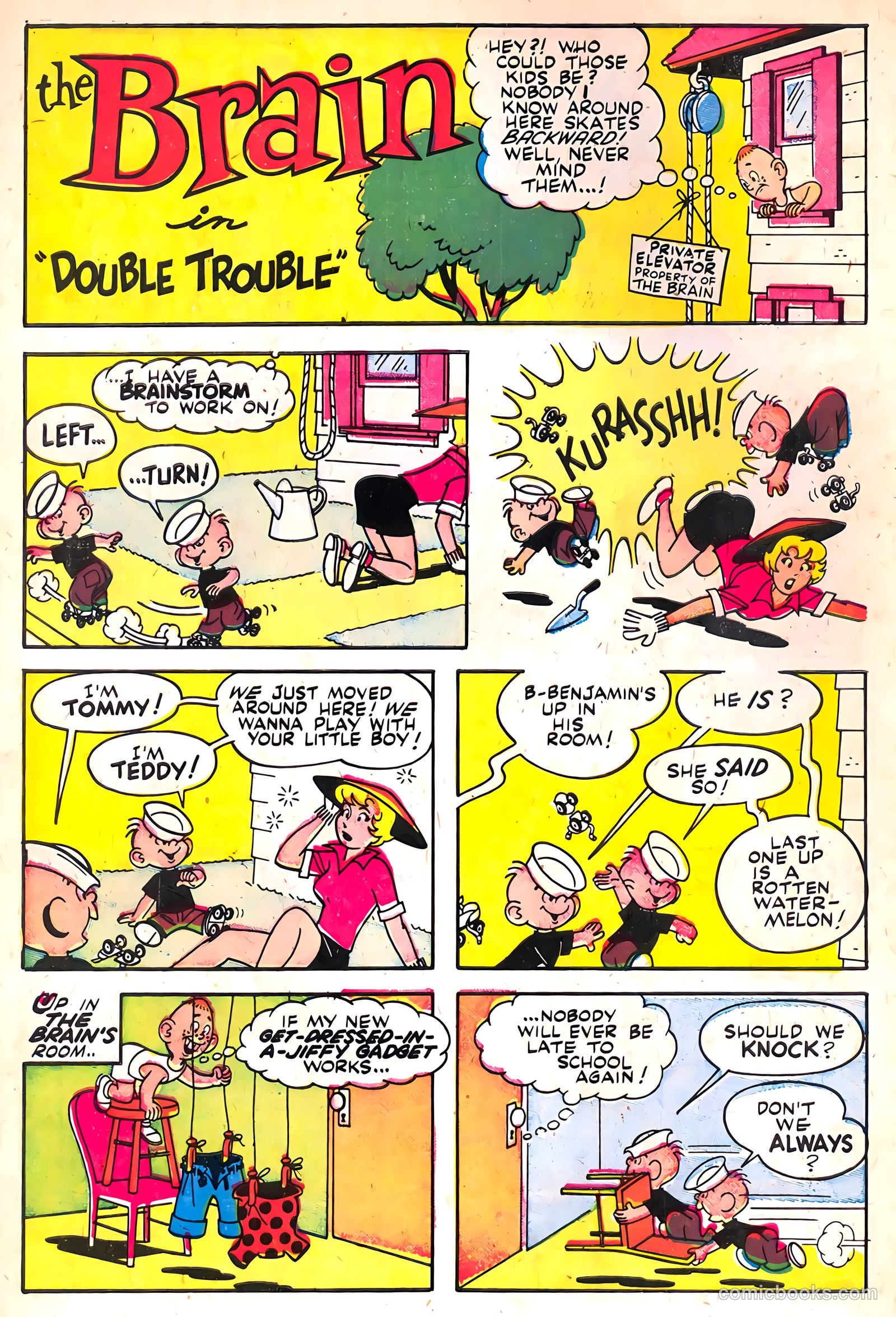 The Brain #14 (1963) — page 10 of 36