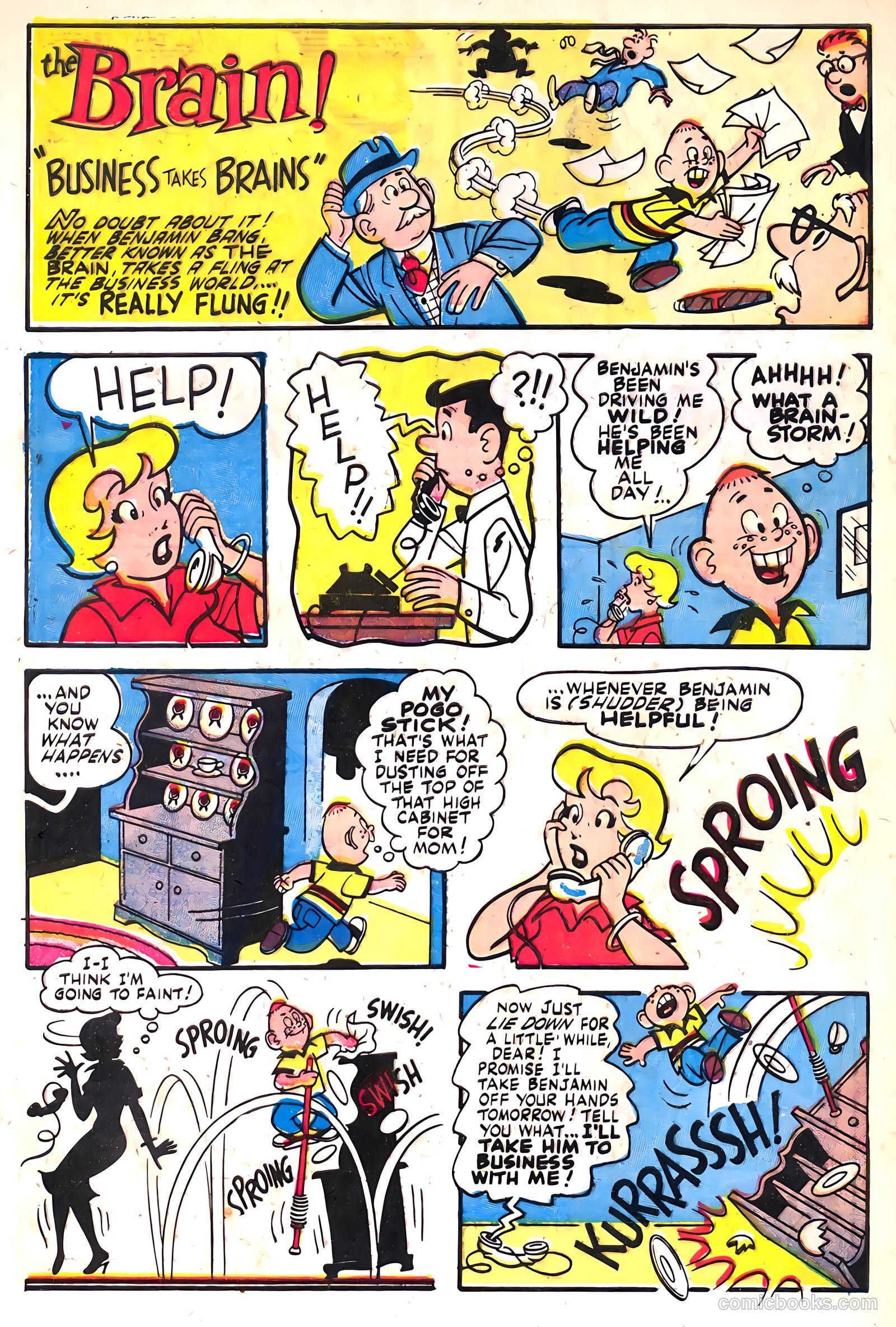 The Brain #14 (1963) — page 28 of 36