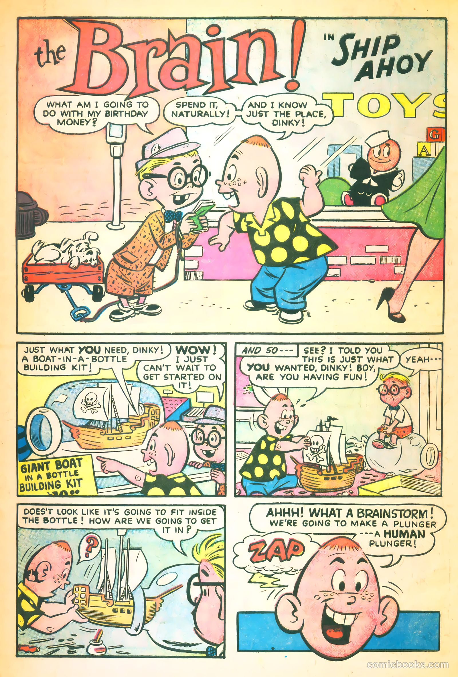 The Brain #18 (1963) — page 3 of 36