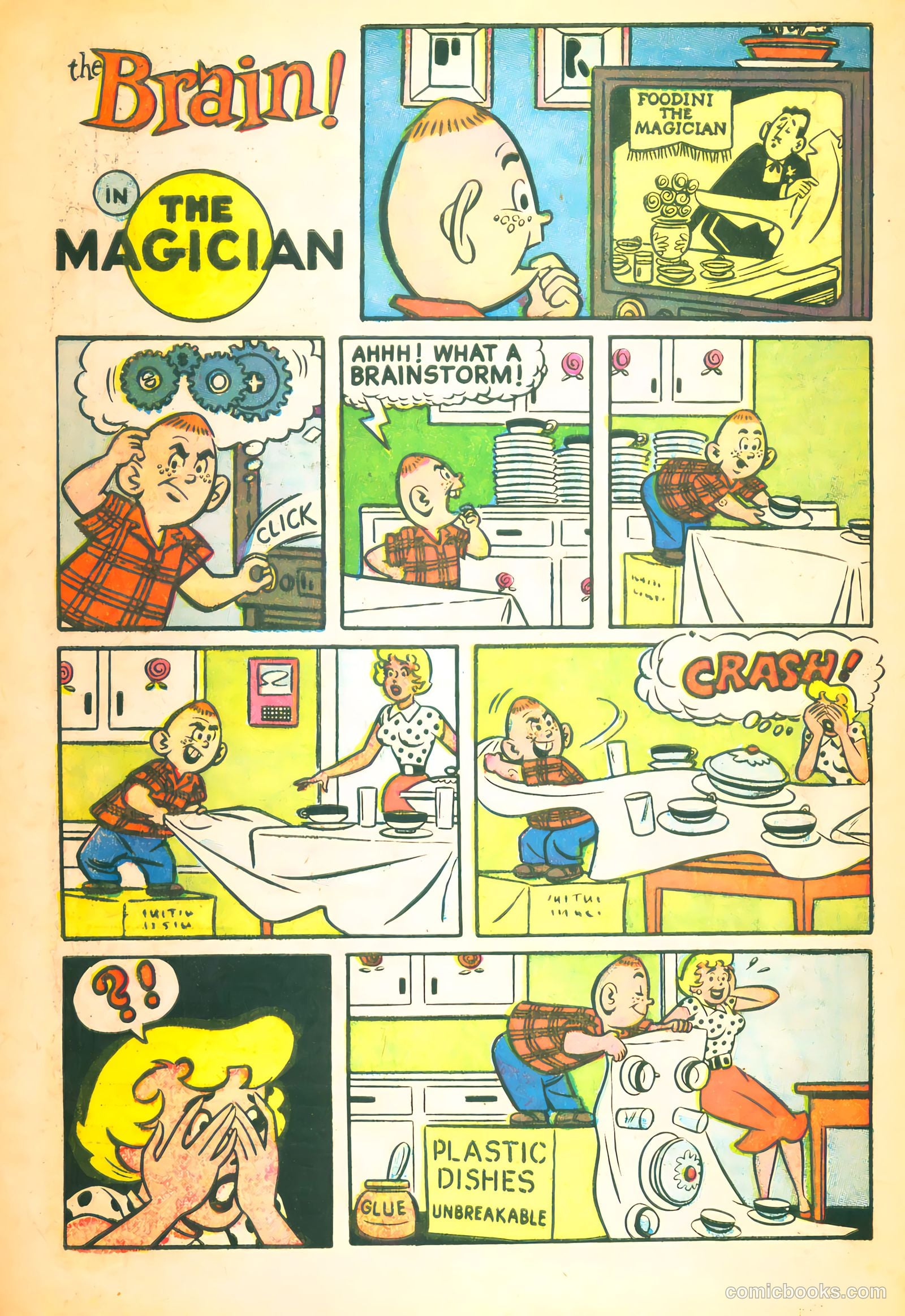 The Brain #18 (1963) — page 10 of 36