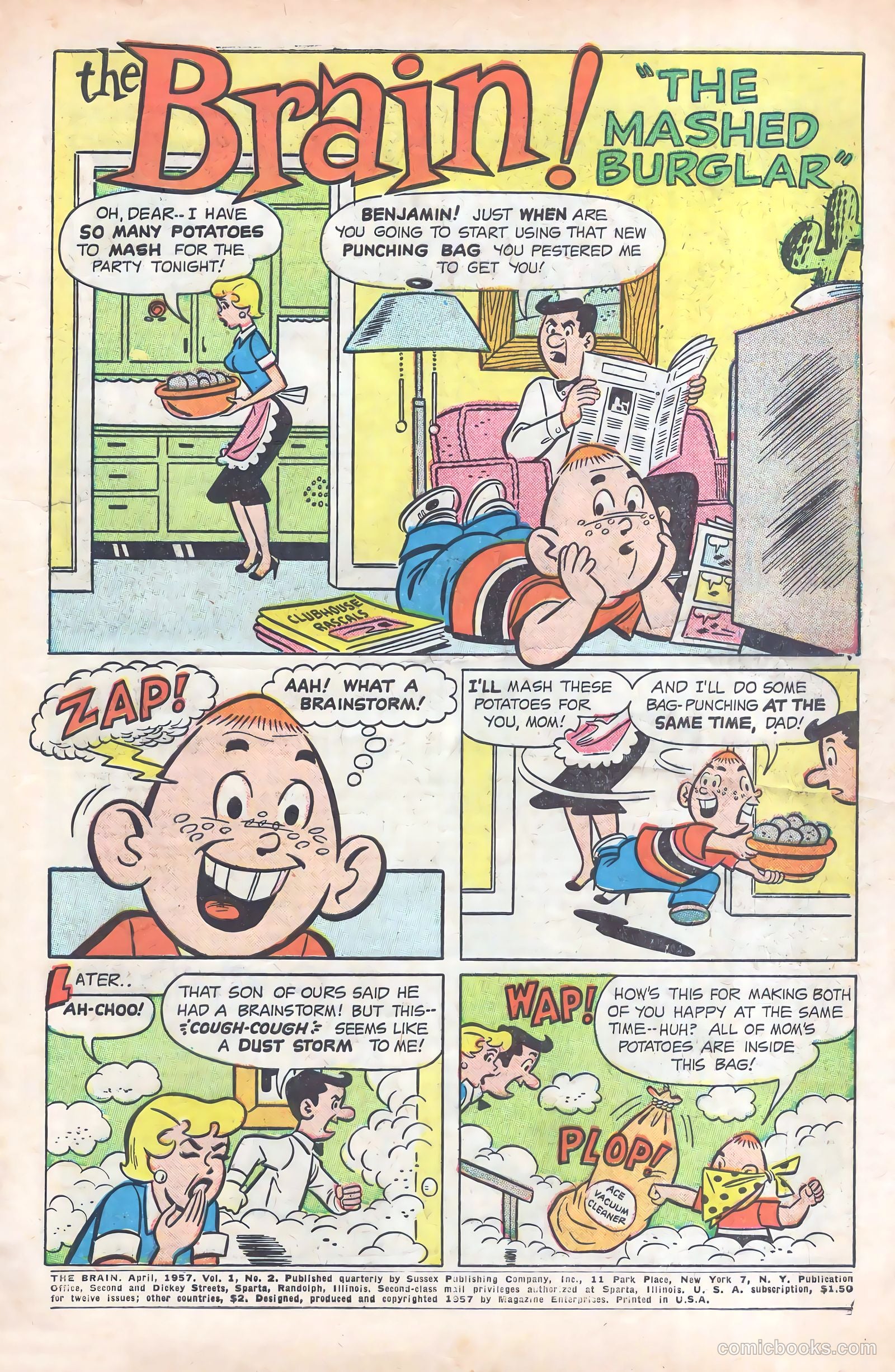 The Brain #2 (1957) — page 3 of 36