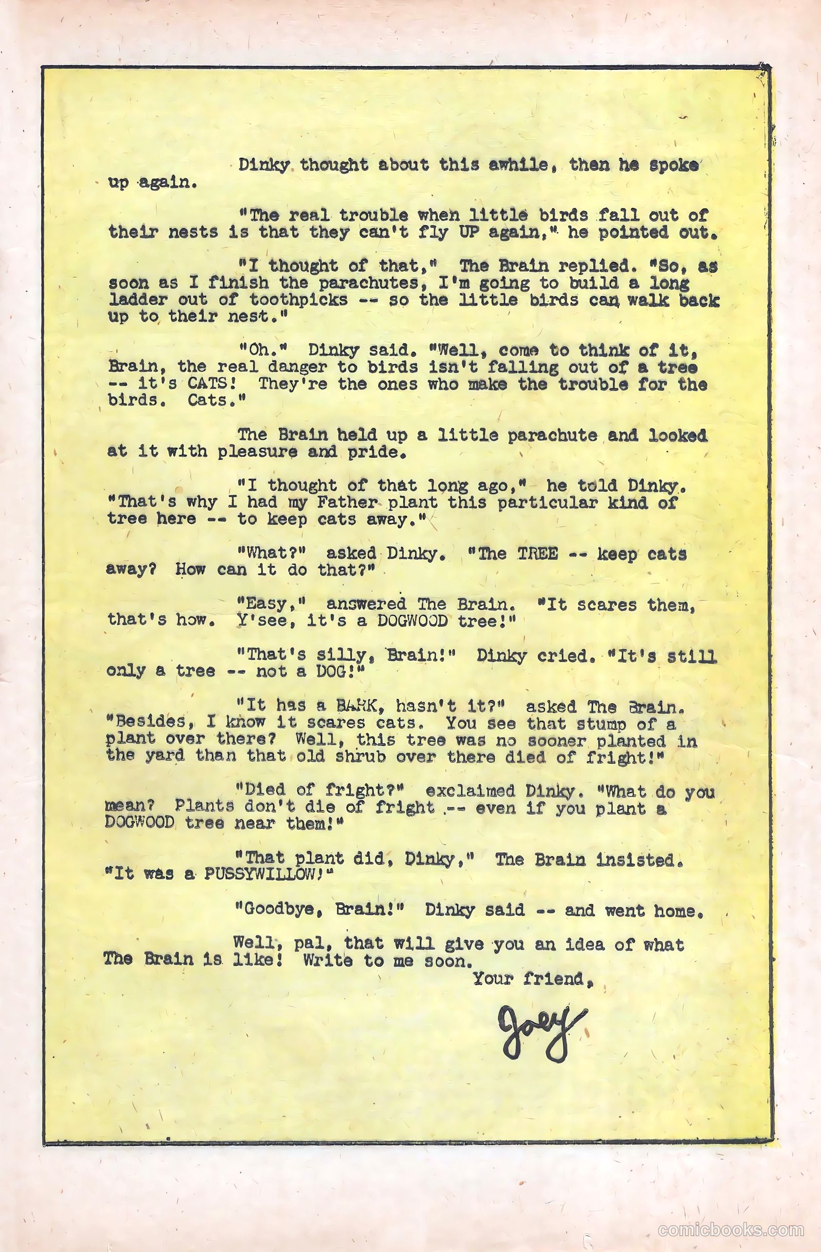 The Brain #2 (1957) — page 25 of 36