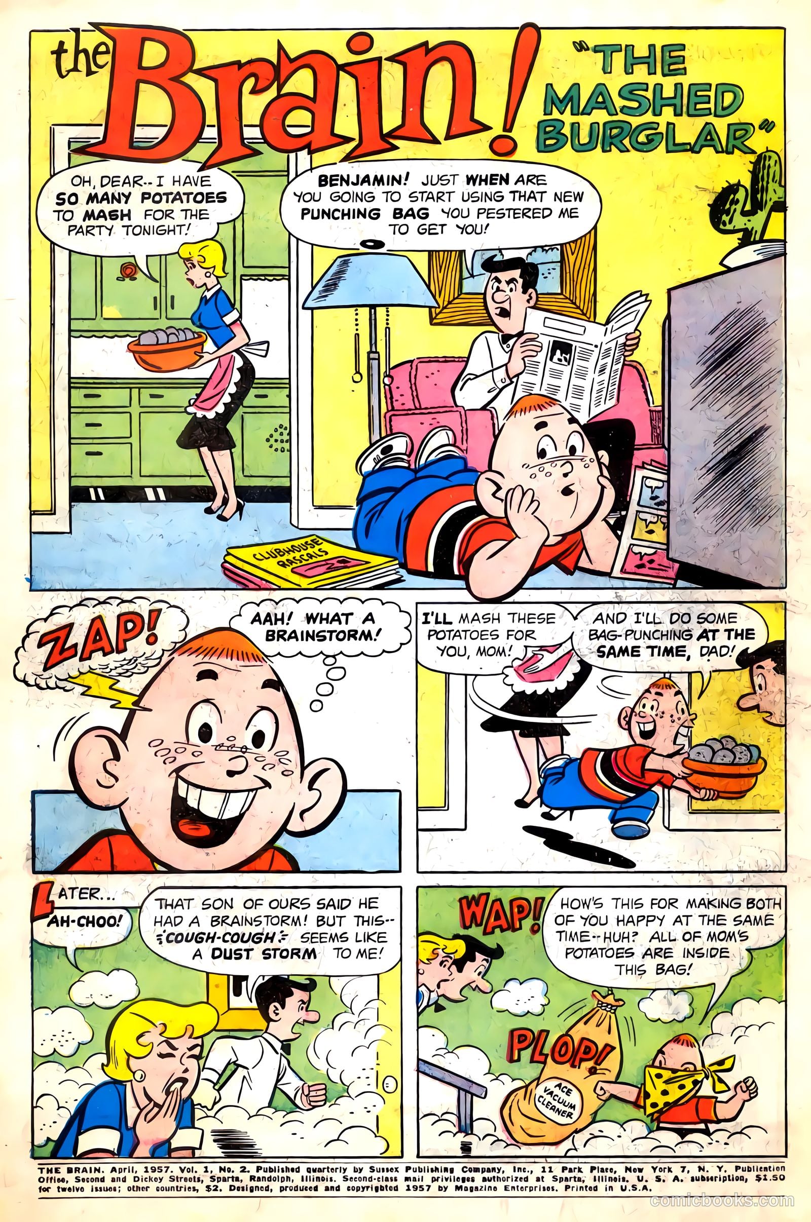 The Brain #2 (1957) — page 3 of 36