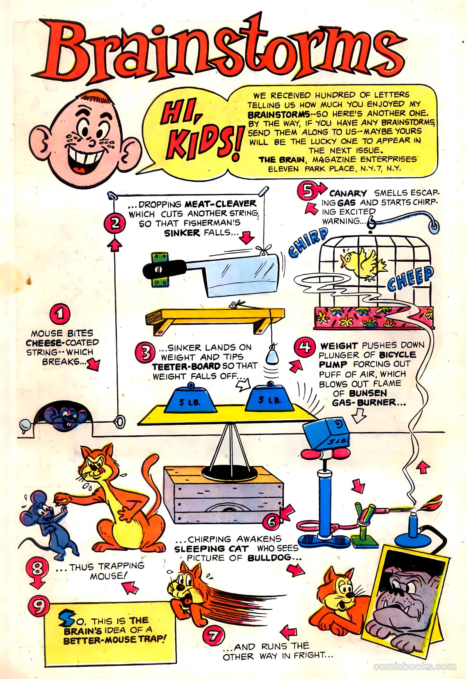 The Brain #2 (1957) — page 10 of 36