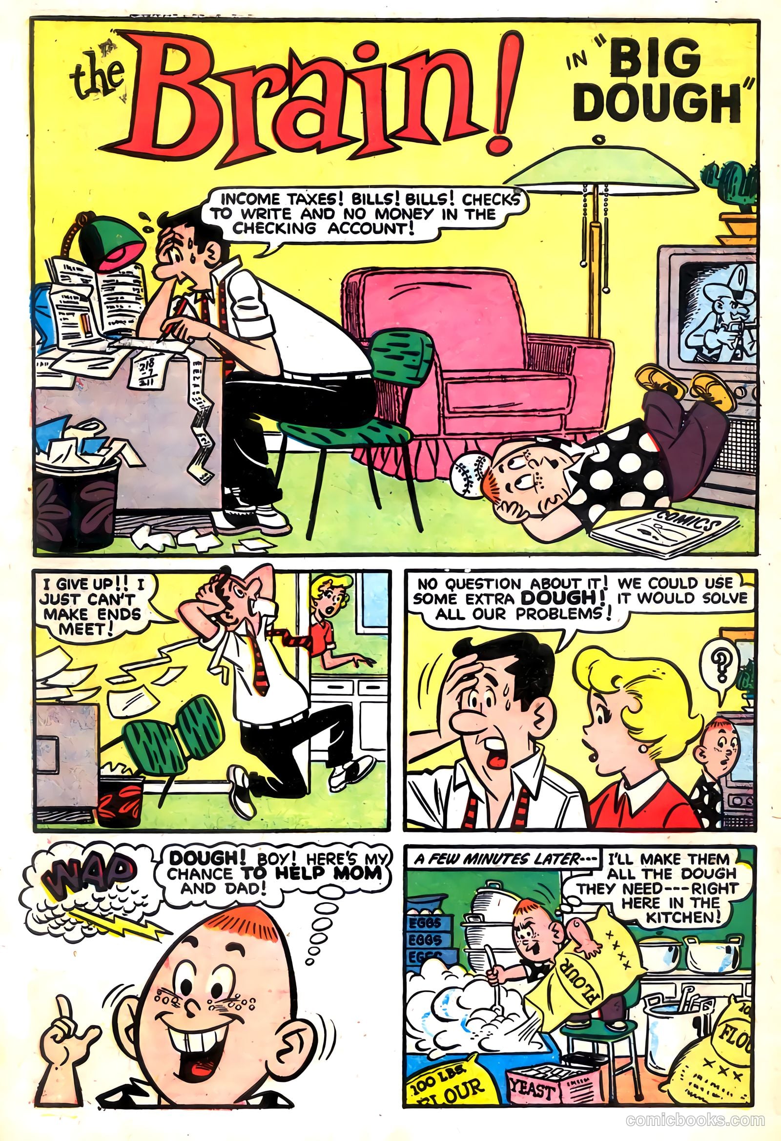 The Brain #2 (1957) — page 28 of 36