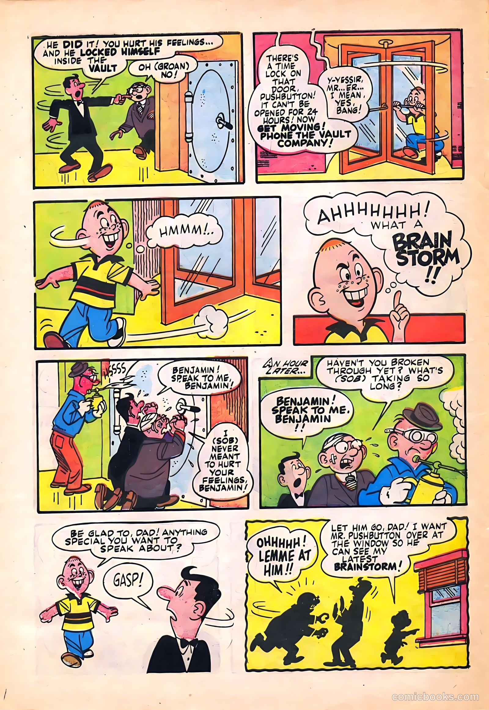 The Brain #3 (1957) — page 32 of 36