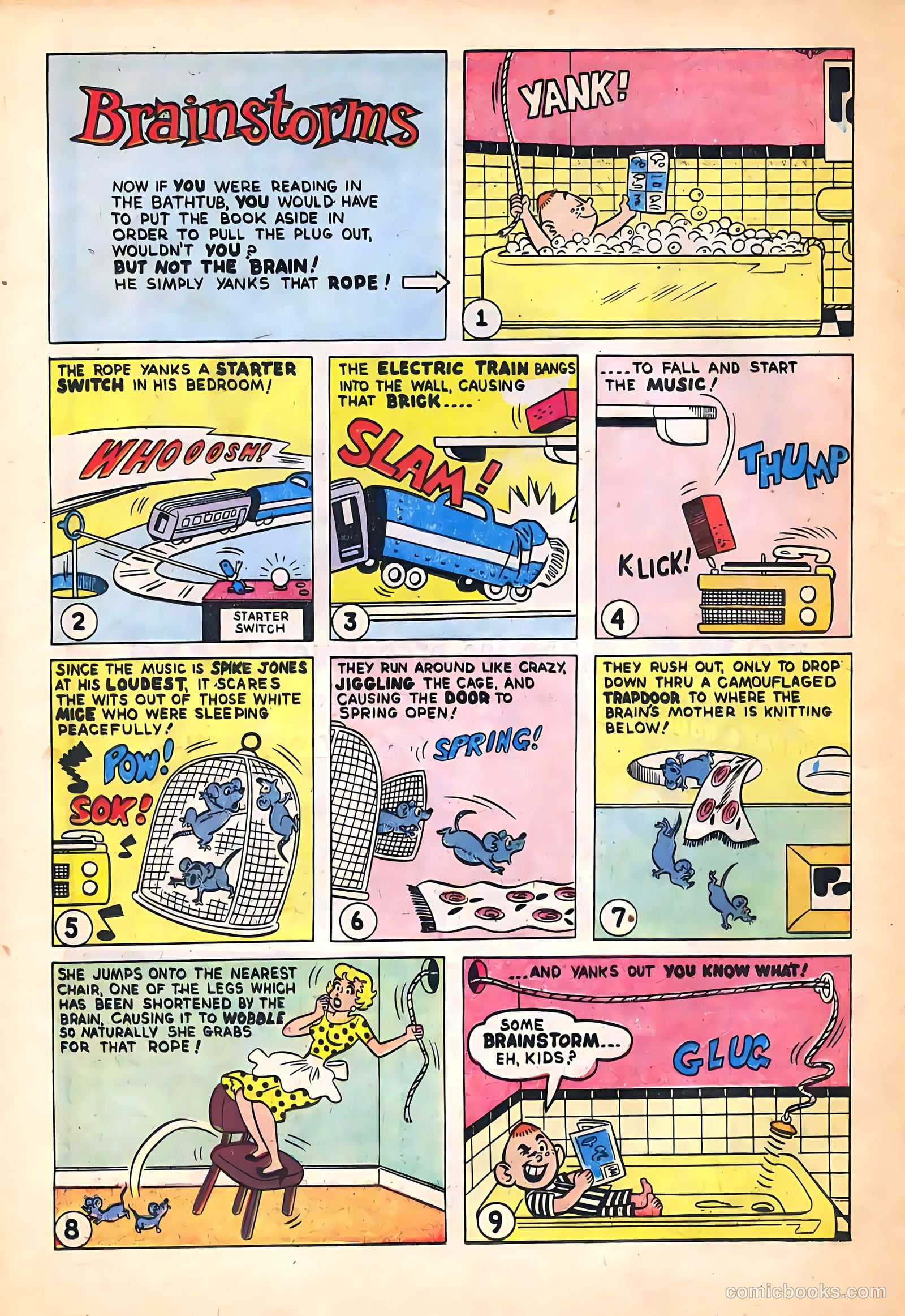 The Brain #3 (1957) — page 18 of 36