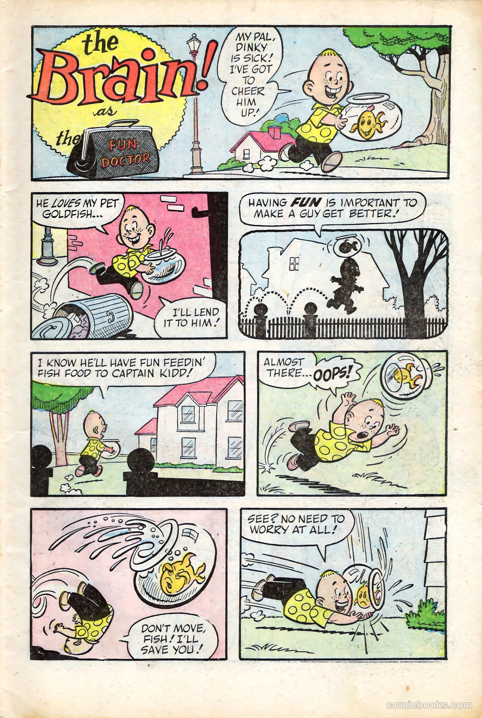 The Brain #4 (1958) — page 3 of 35