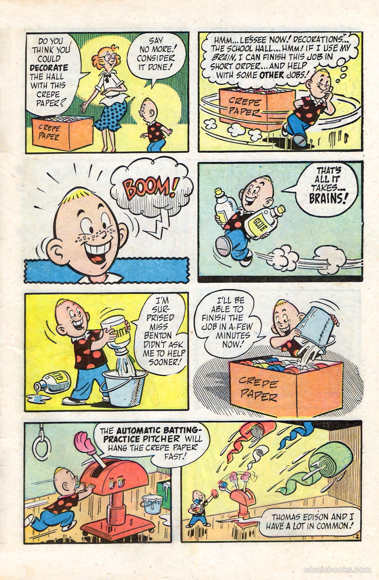 The Brain #4 (1958) — page 19 of 35