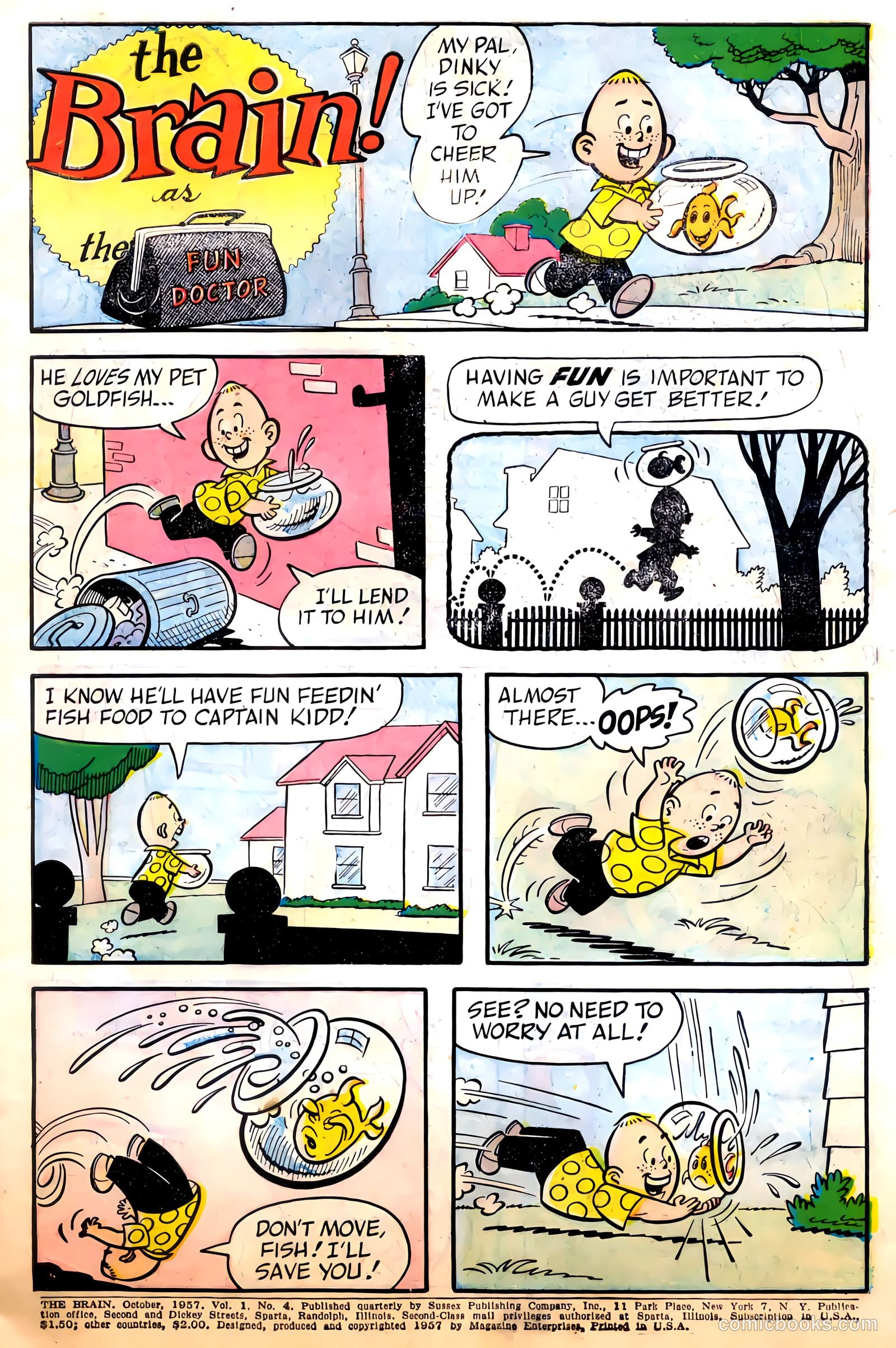 The Brain #4 (1957) — page 3 of 36