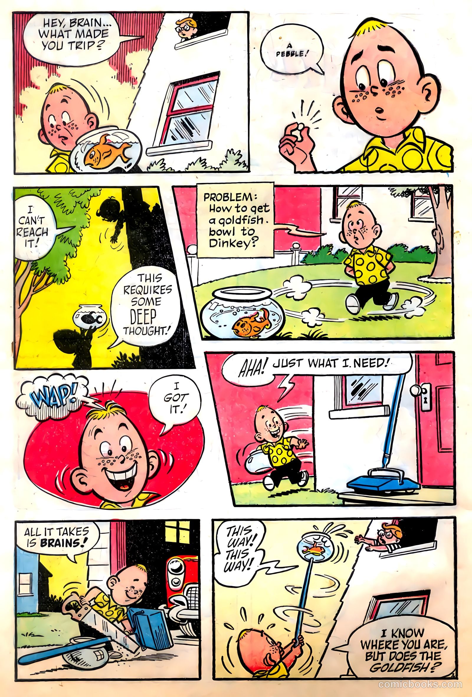 The Brain #4 (1957) — page 4 of 36