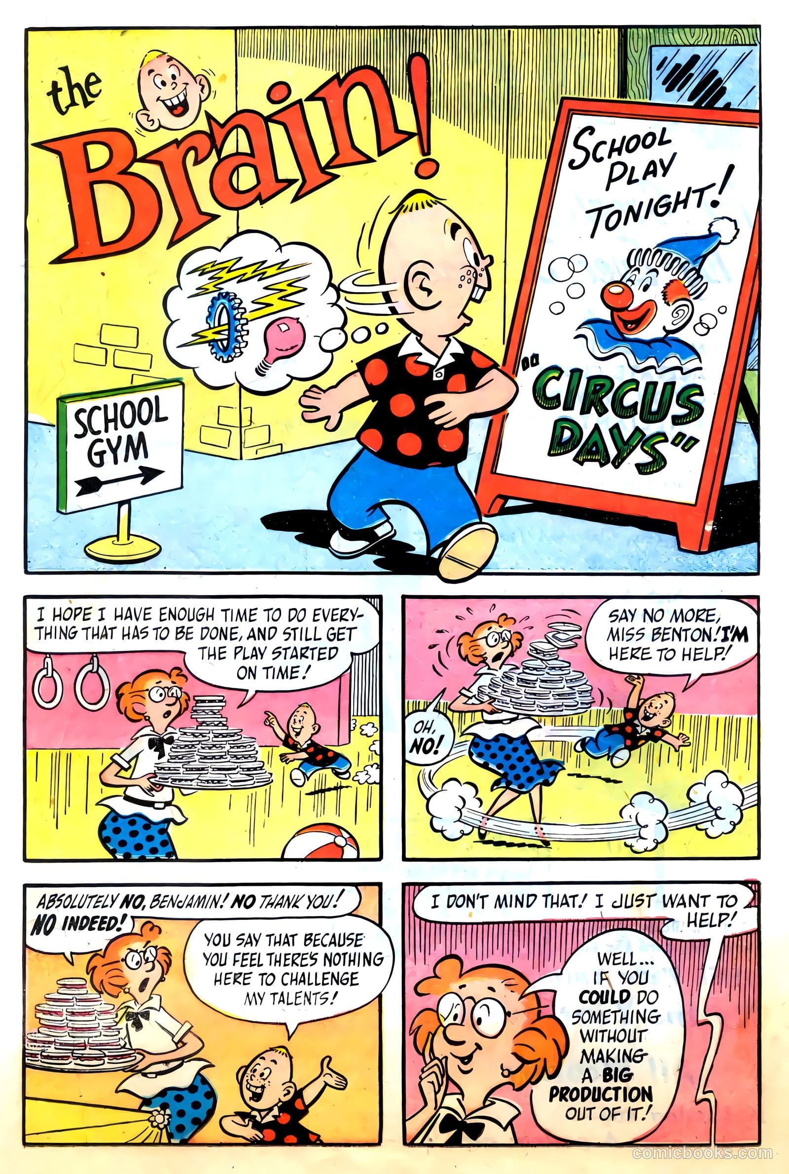 The Brain #4 (1957) — page 18 of 36