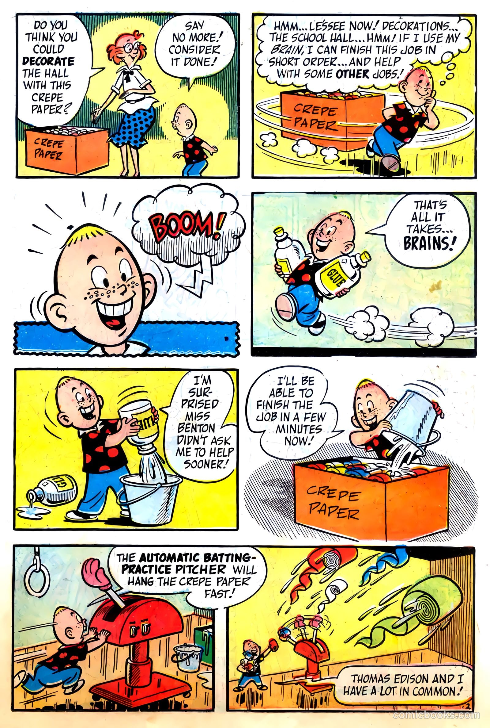 The Brain #4 (1957) — page 19 of 36