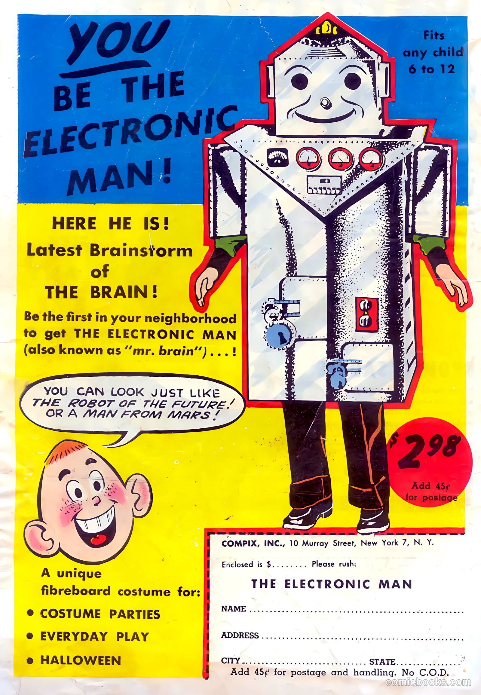The Brain #4 (1957) — page 36 of 36