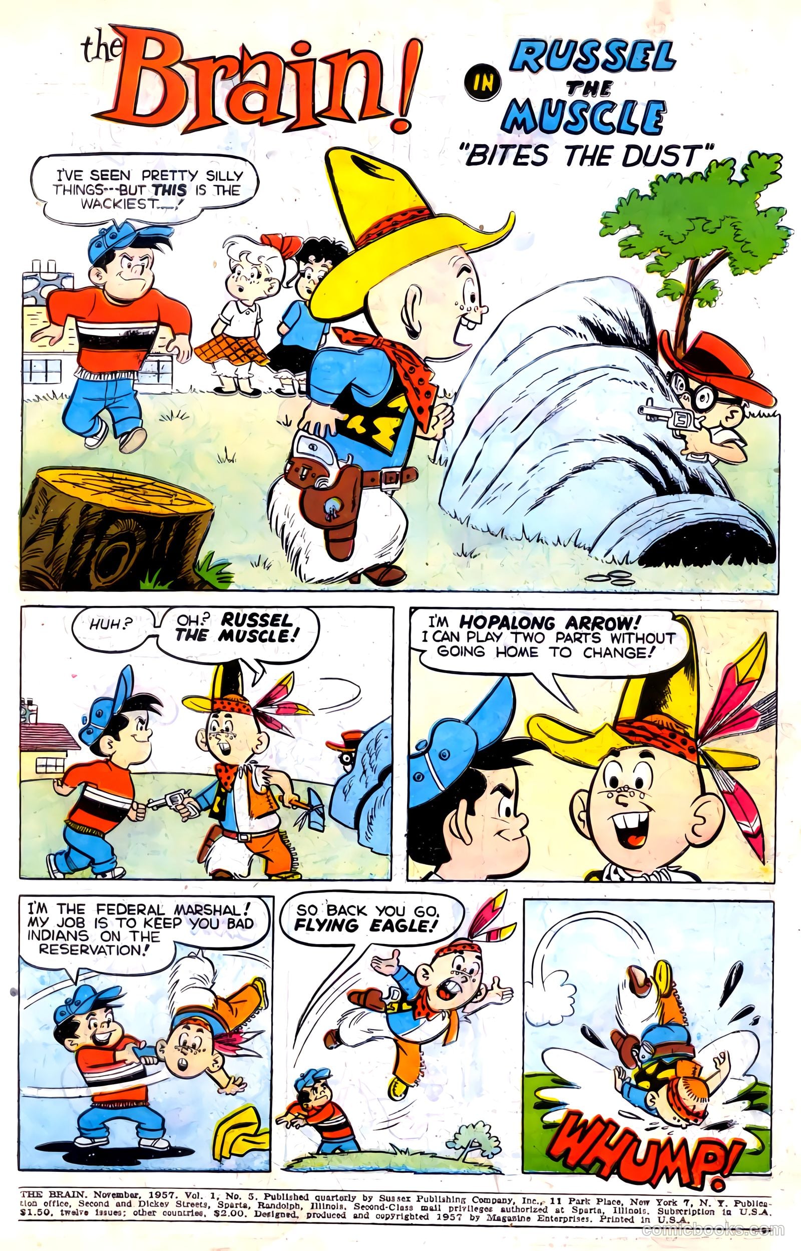 The Brain #5 (1957) — page 3 of 36