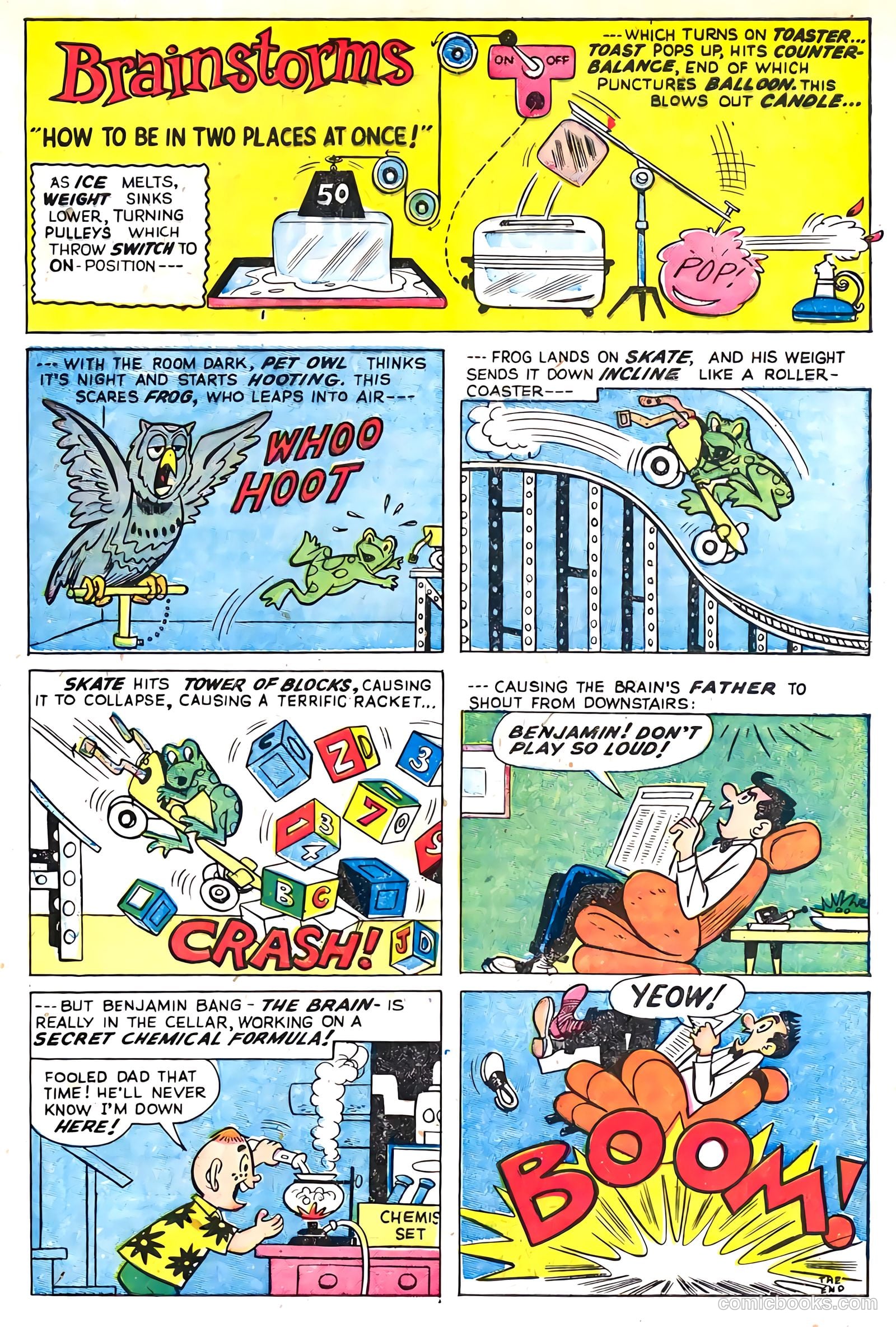 The Brain #5 (1957) — page 9 of 36