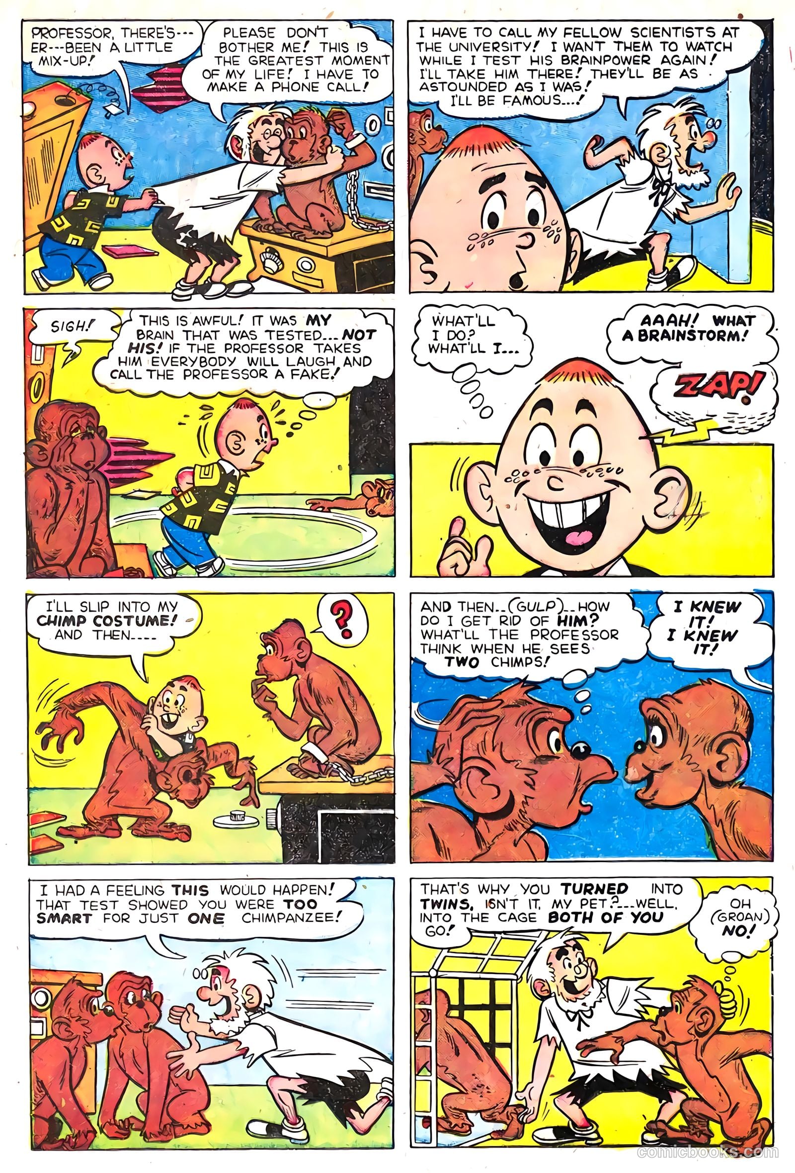 The Brain #5 (1957) — page 13 of 36