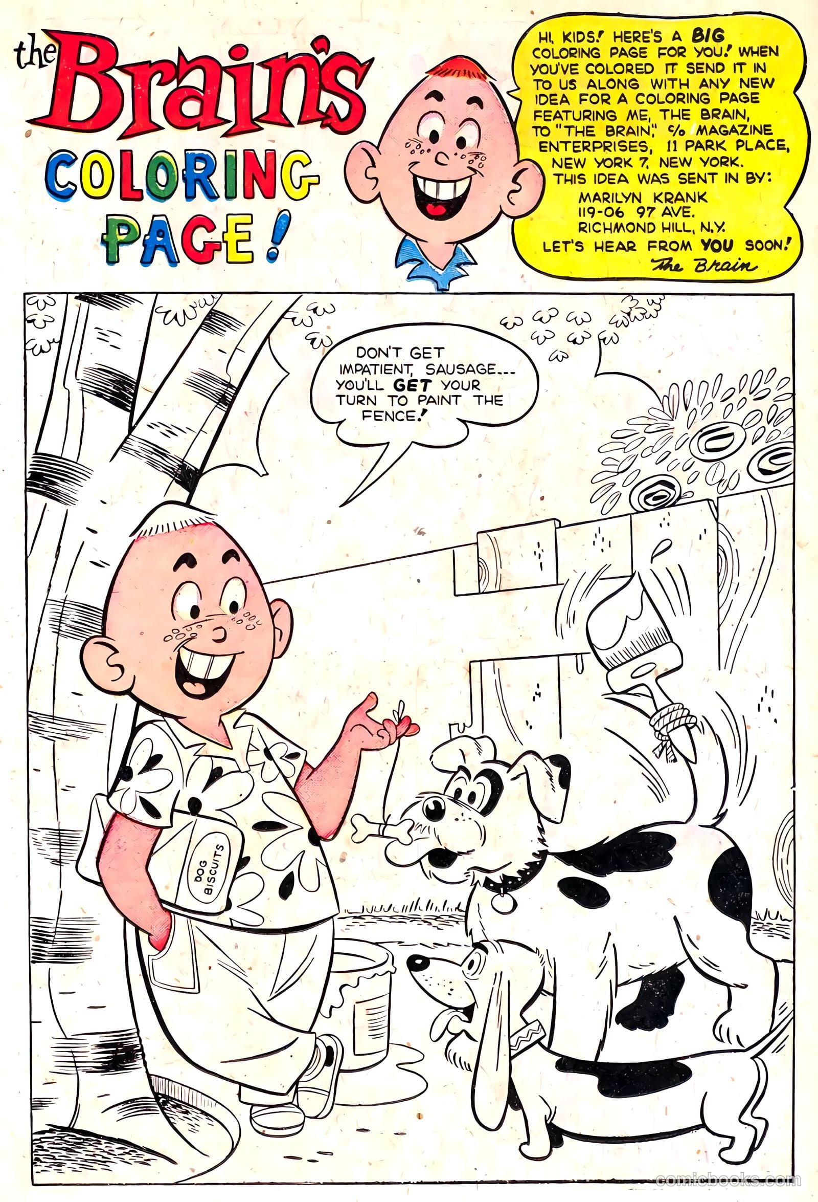 The Brain #5 (1957) — page 23 of 36