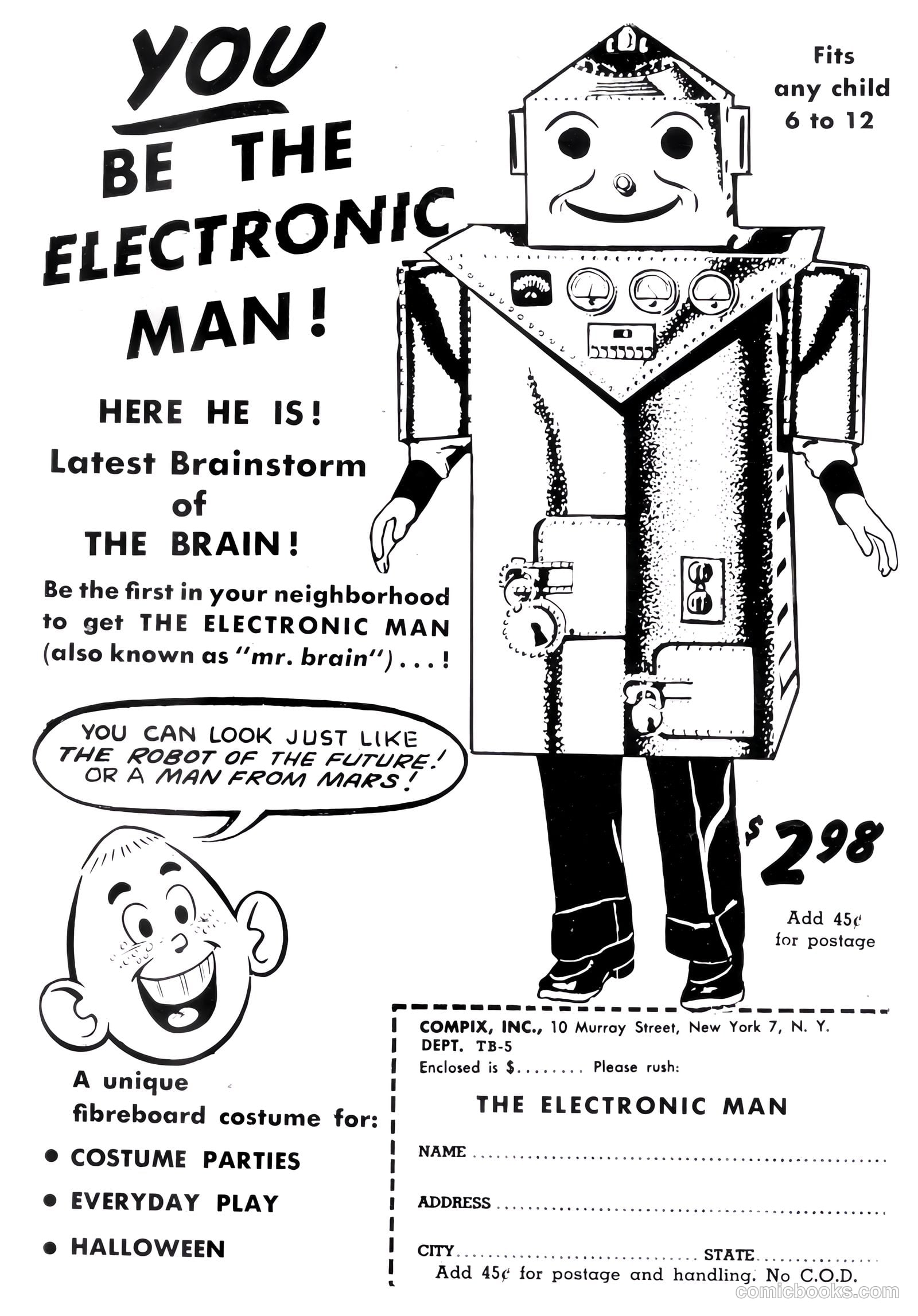 The Brain #5 (1957) — page 35 of 36