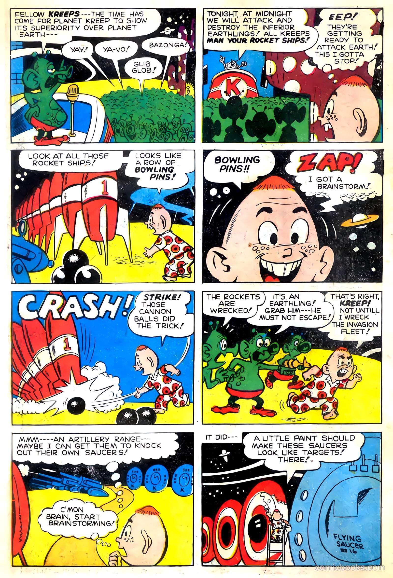 The Brain #6 (1958) — page 6 of 36