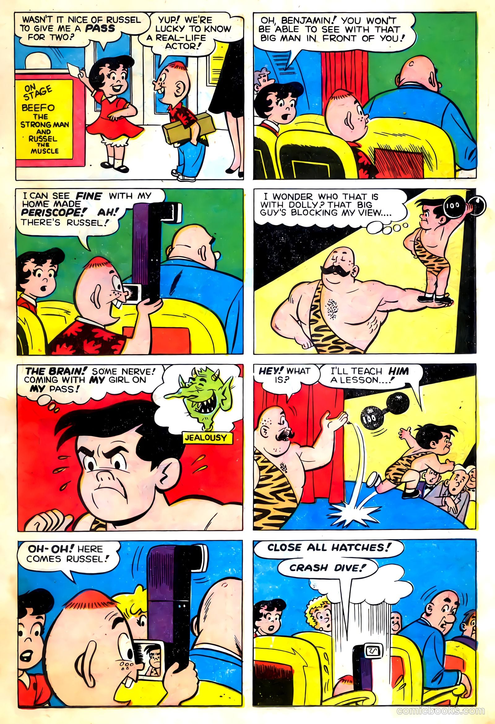 The Brain #6 (1958) — page 13 of 36