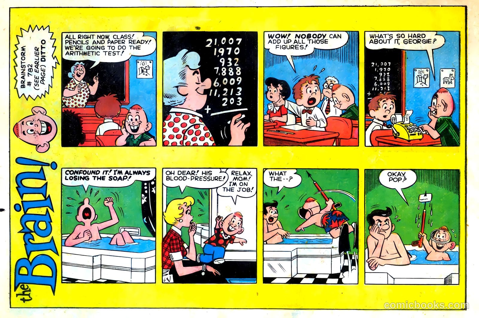 The Brain #6 (1958) — page 16 of 36