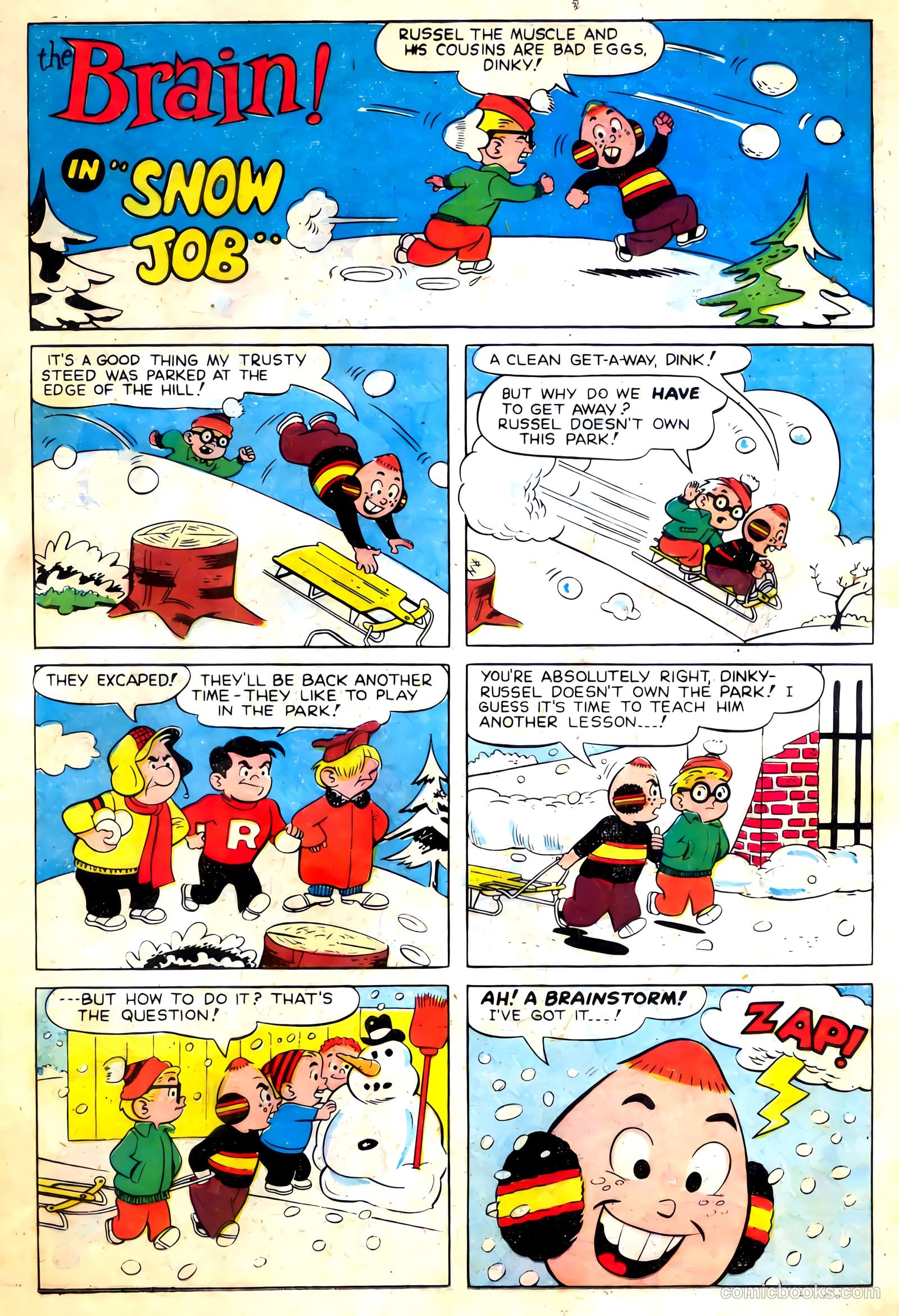 The Brain #6 (1958) — page 17 of 36