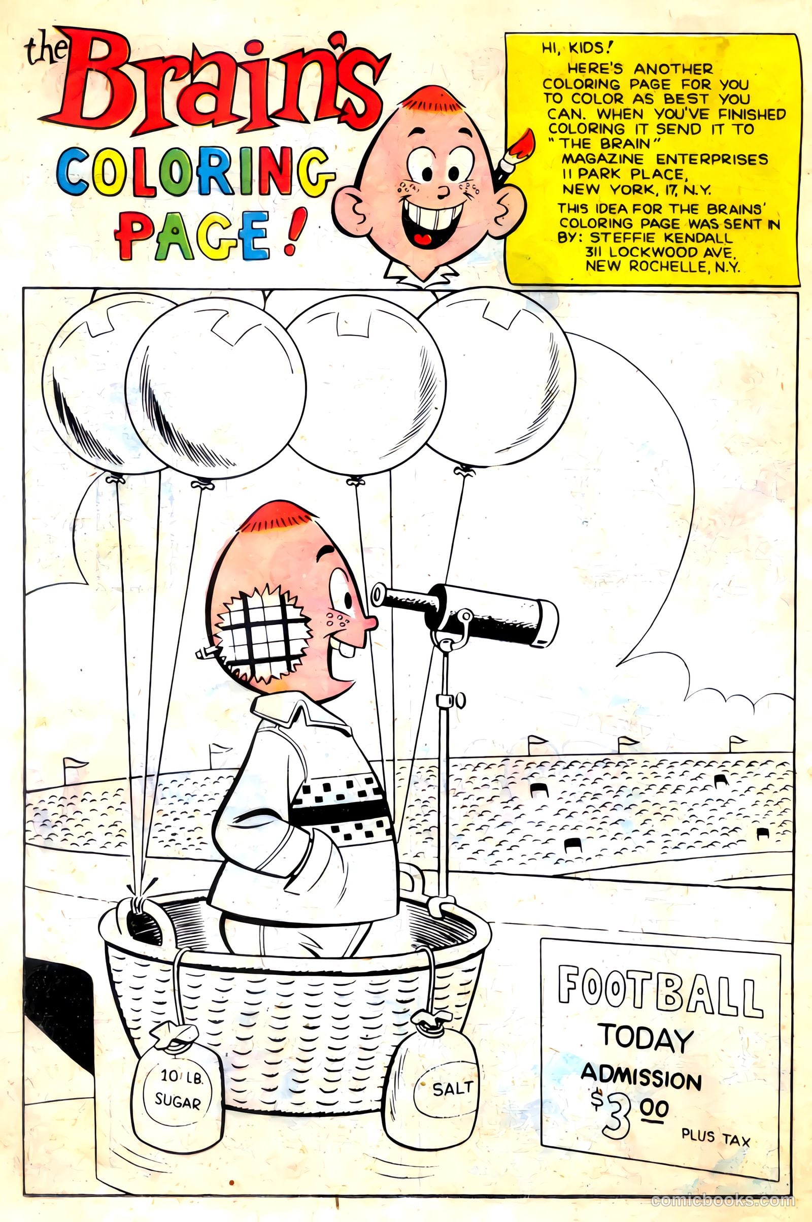 The Brain #6 (1958) — page 20 of 36