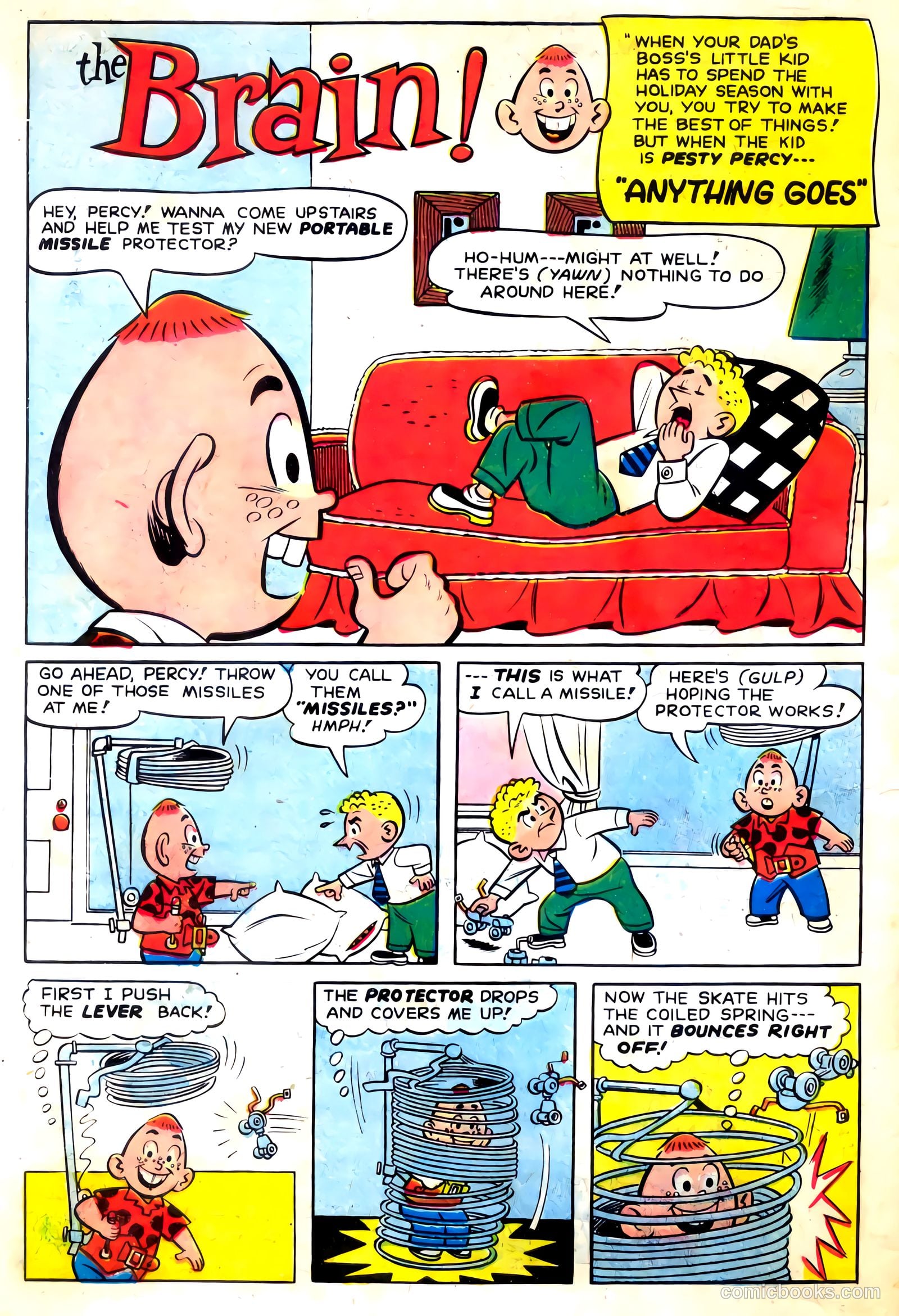 The Brain #6 (1958) — page 30 of 36