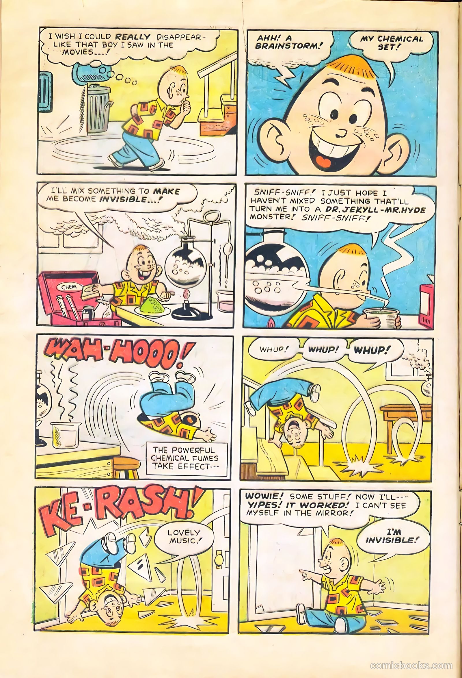 The Brain #7 (1958) — page 4 of 36