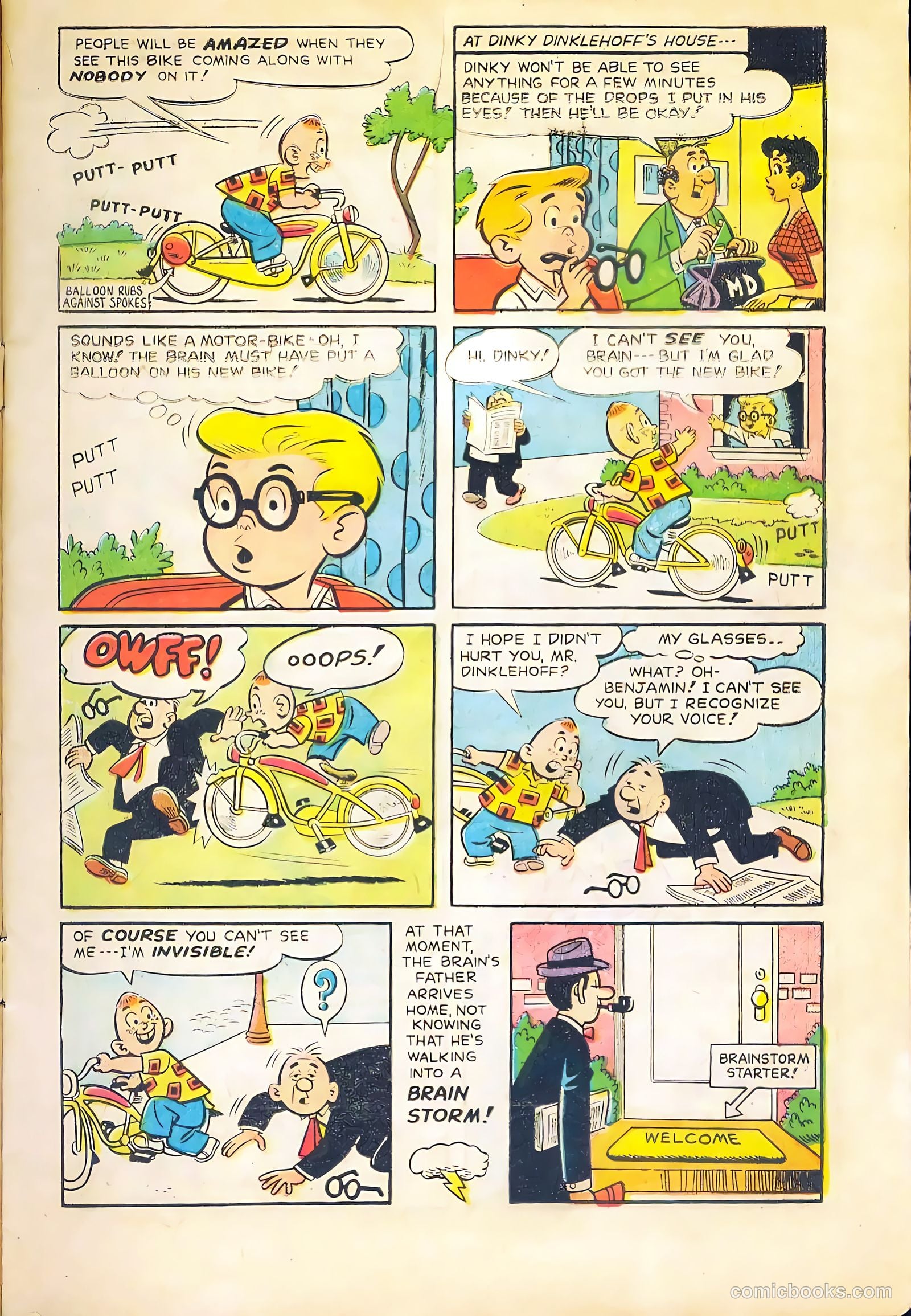 The Brain #7 (1958) — page 5 of 36