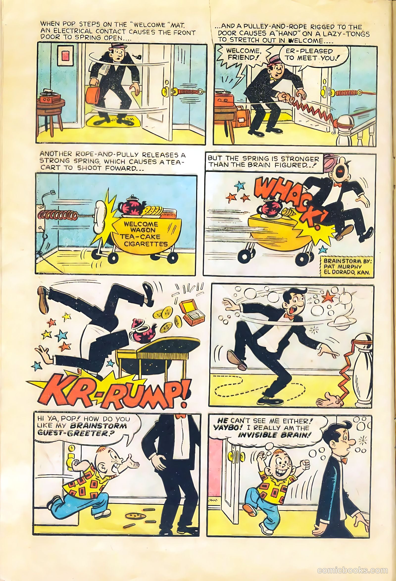 The Brain #7 (1958) — page 6 of 36