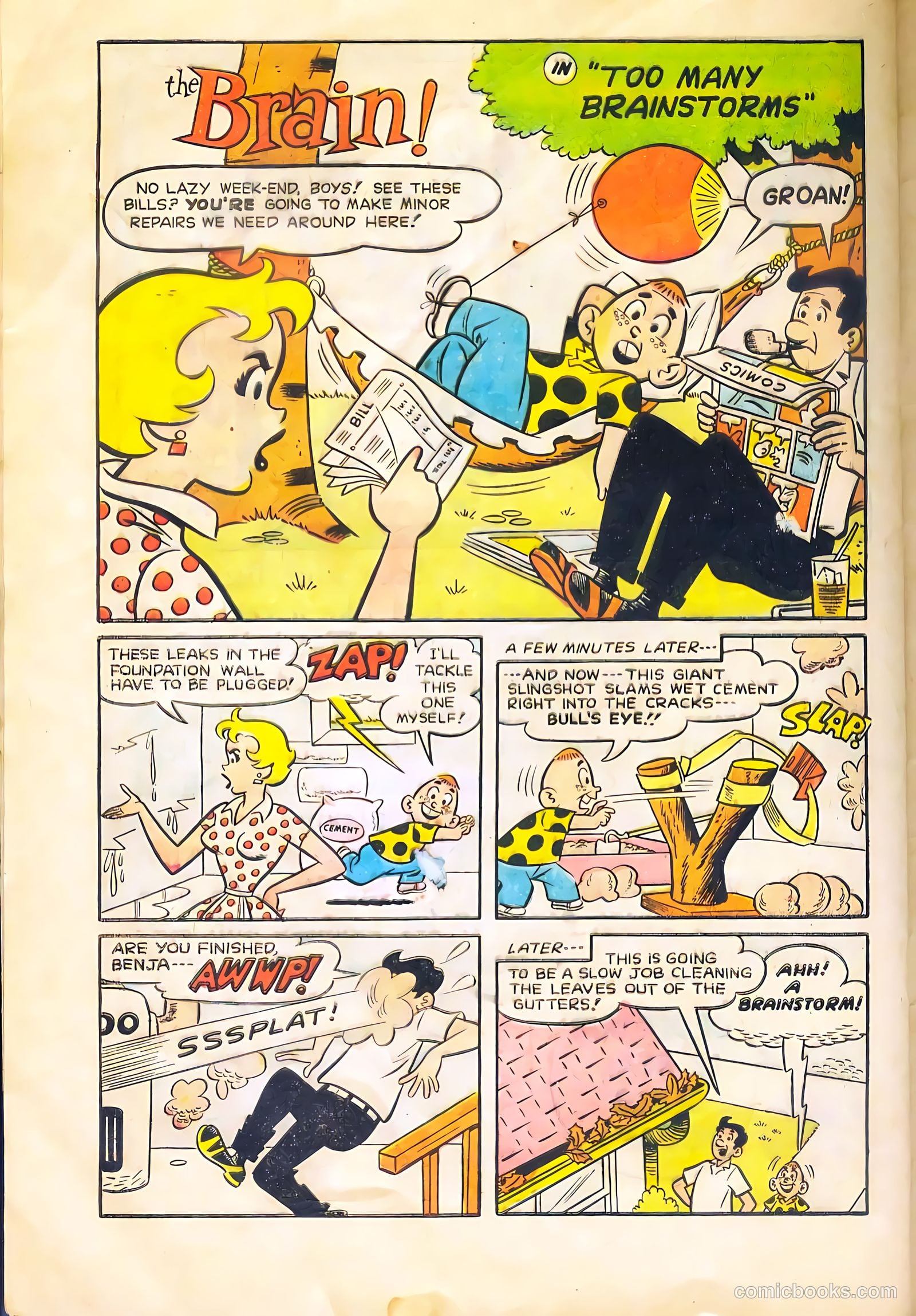 The Brain #7 (1958) — page 30 of 36