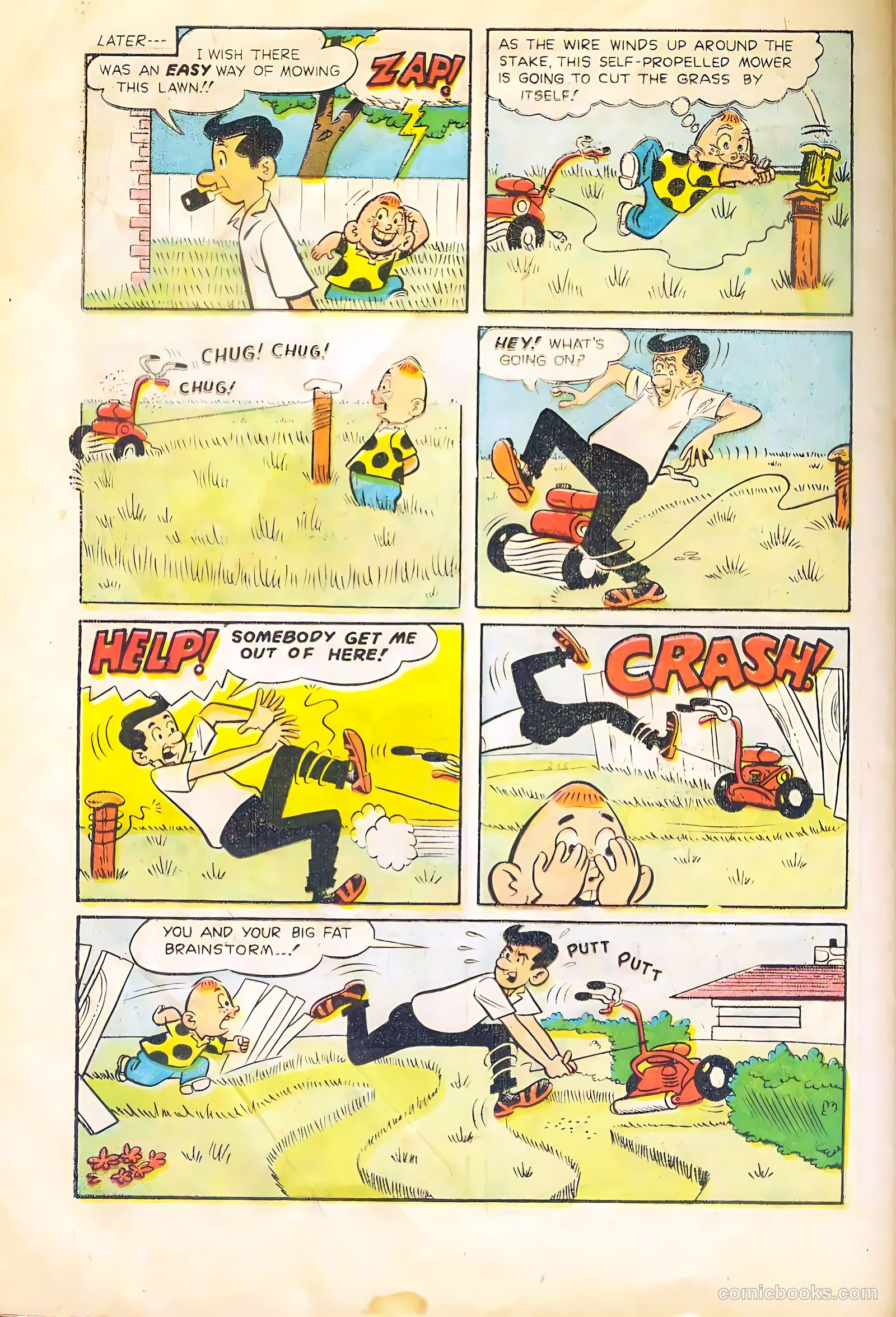 The Brain #7 (1958) — page 32 of 36
