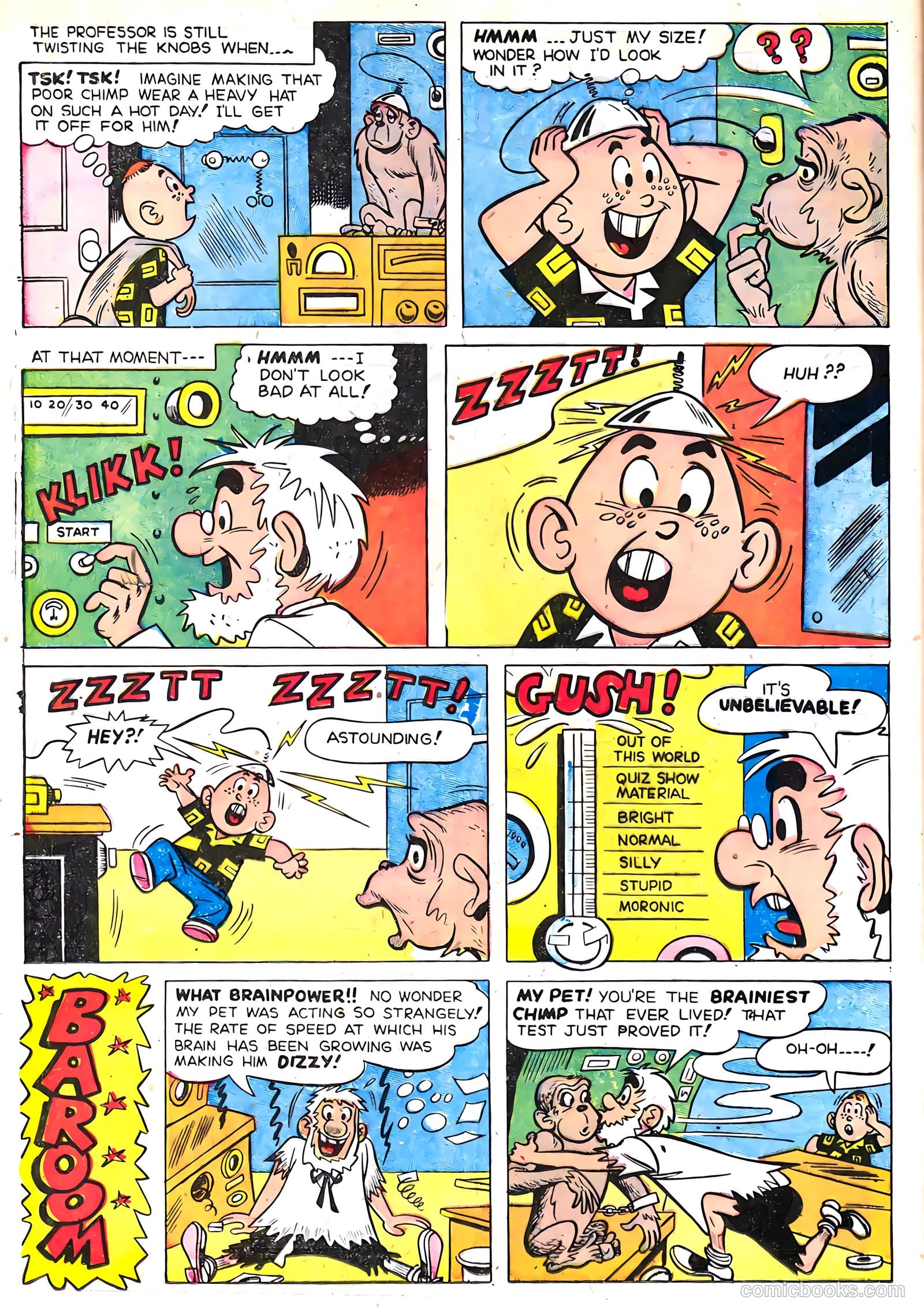 The Brain #8 (1958) — page 12 of 36