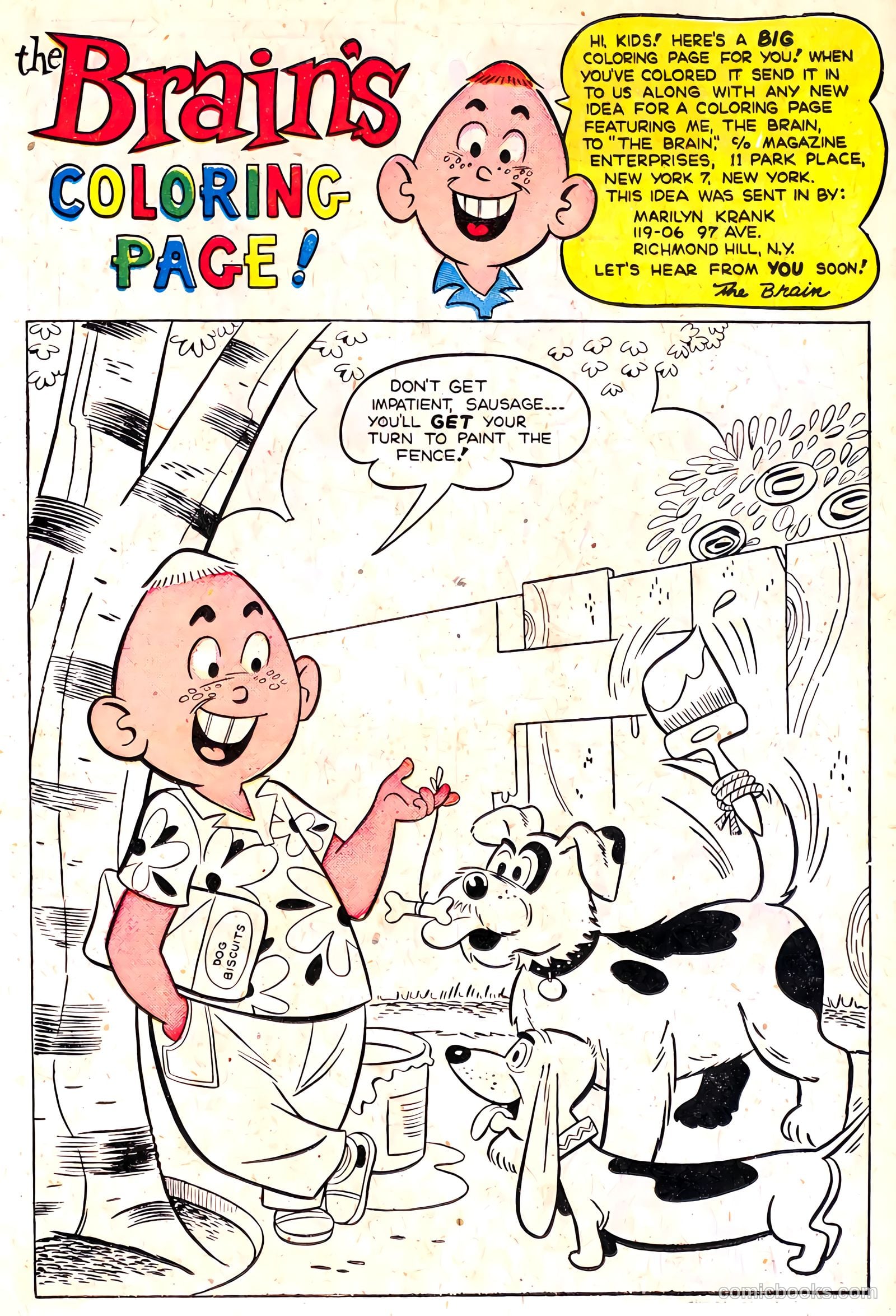 The Brain #8 (1958) — page 23 of 36