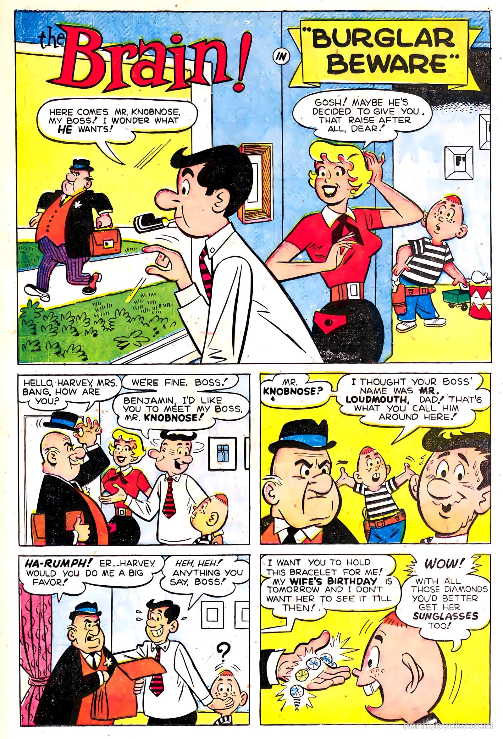The Brain #8 (1958) — page 24 of 36