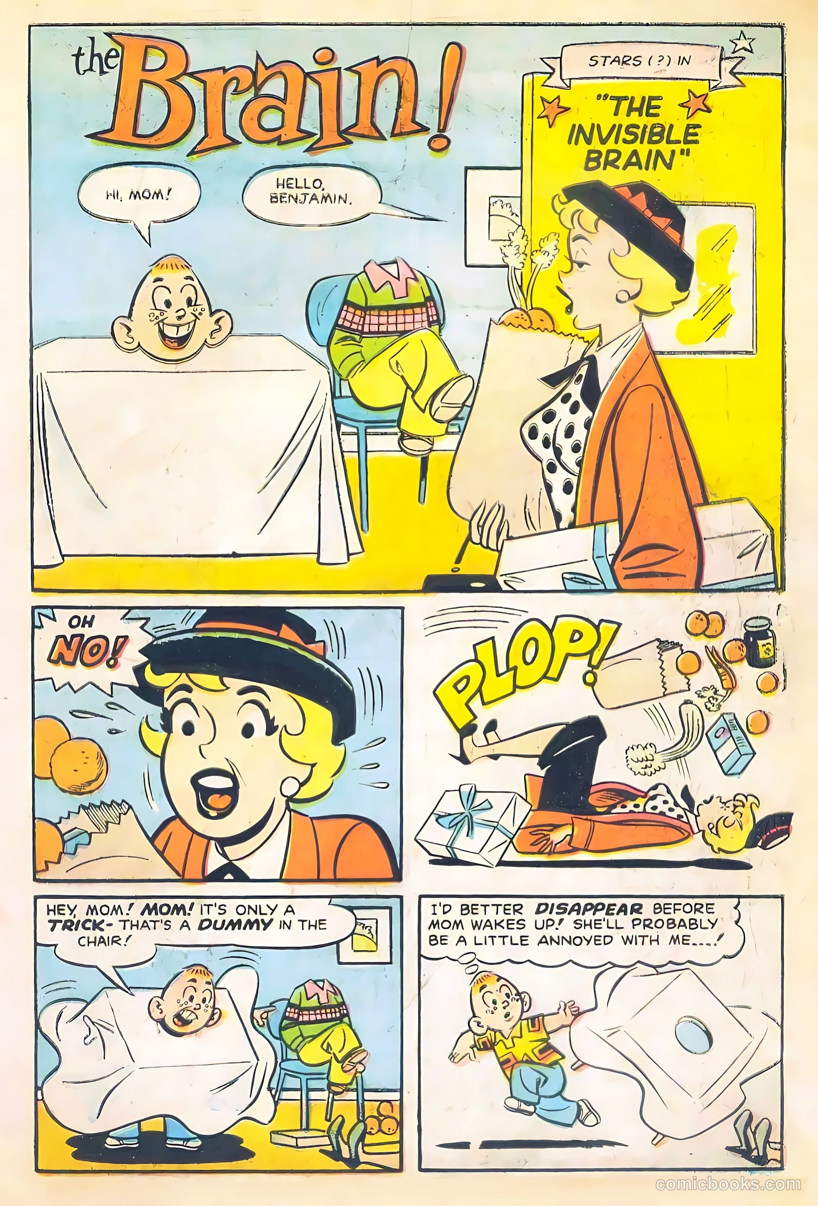 The Brain #9 (1958) — page 3 of 36