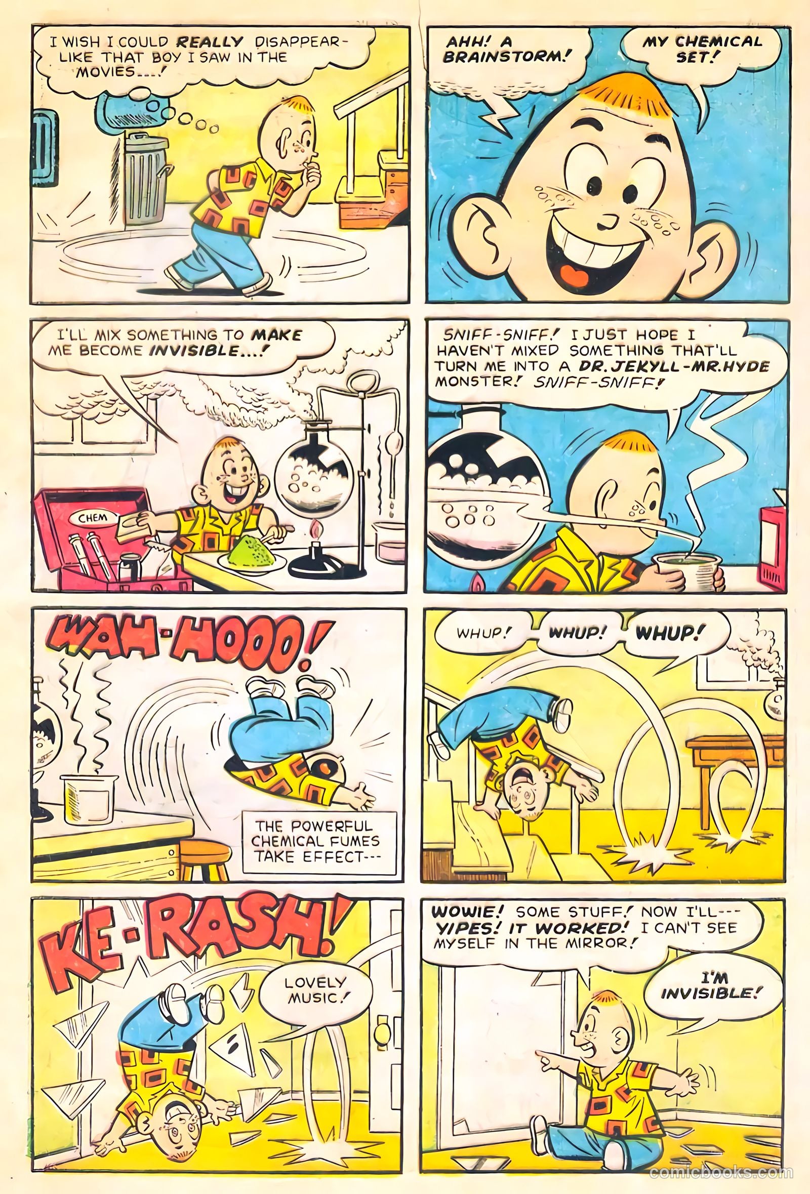 The Brain #9 (1958) — page 4 of 36
